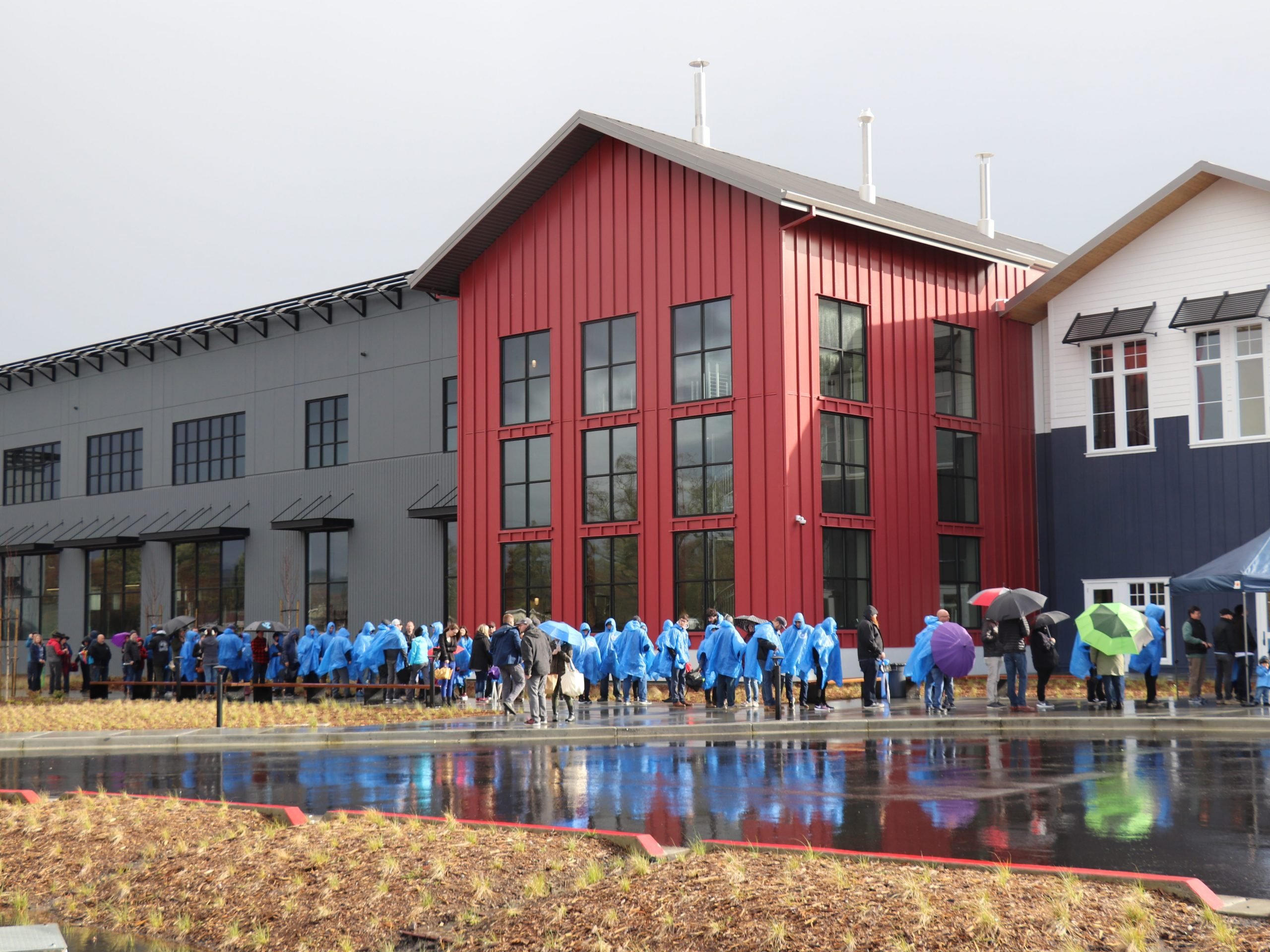 The line outside of the Pliny the Elder release. Russian River Brewing Company