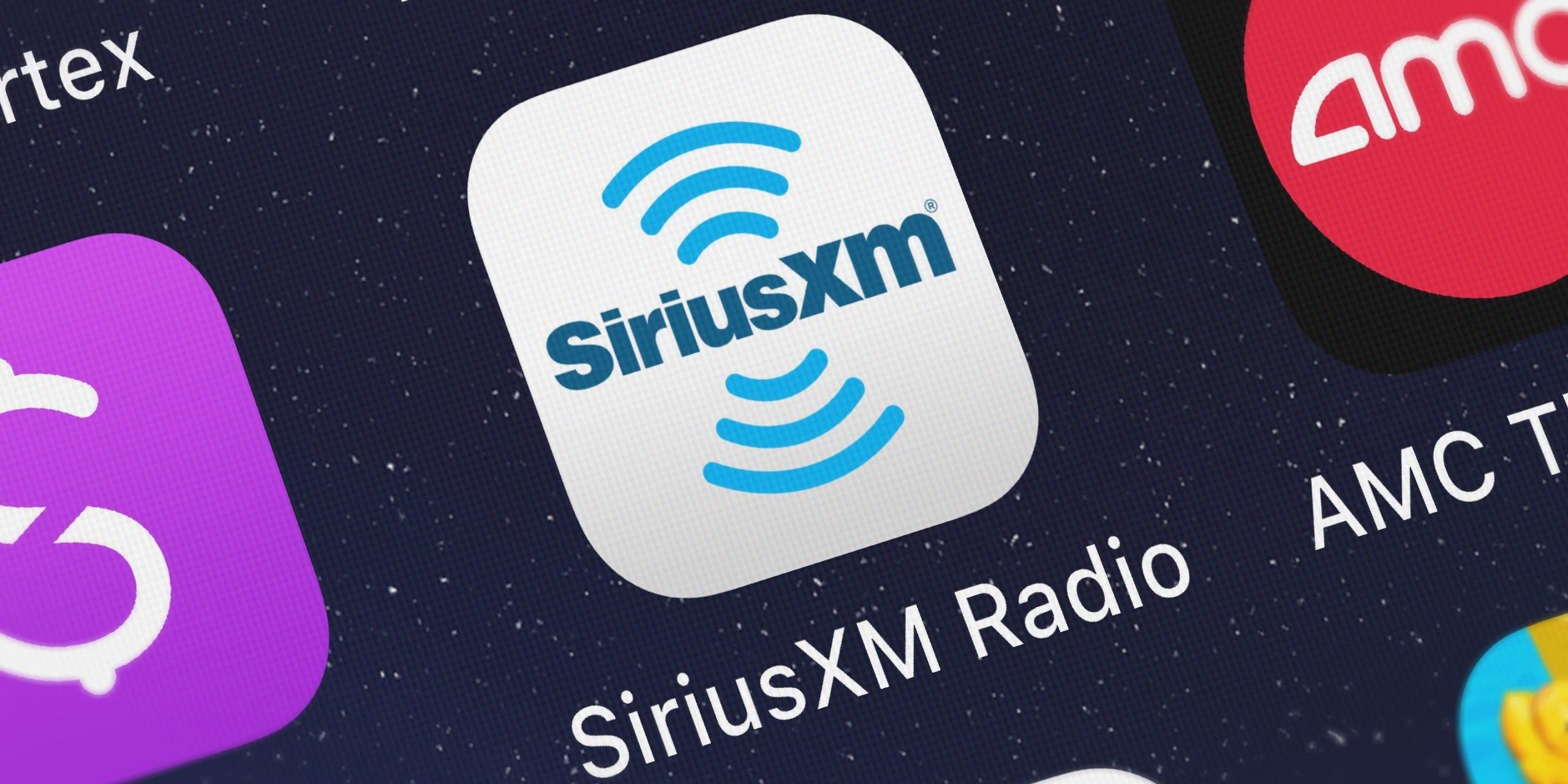 The app icon for SiriusXM Radio.