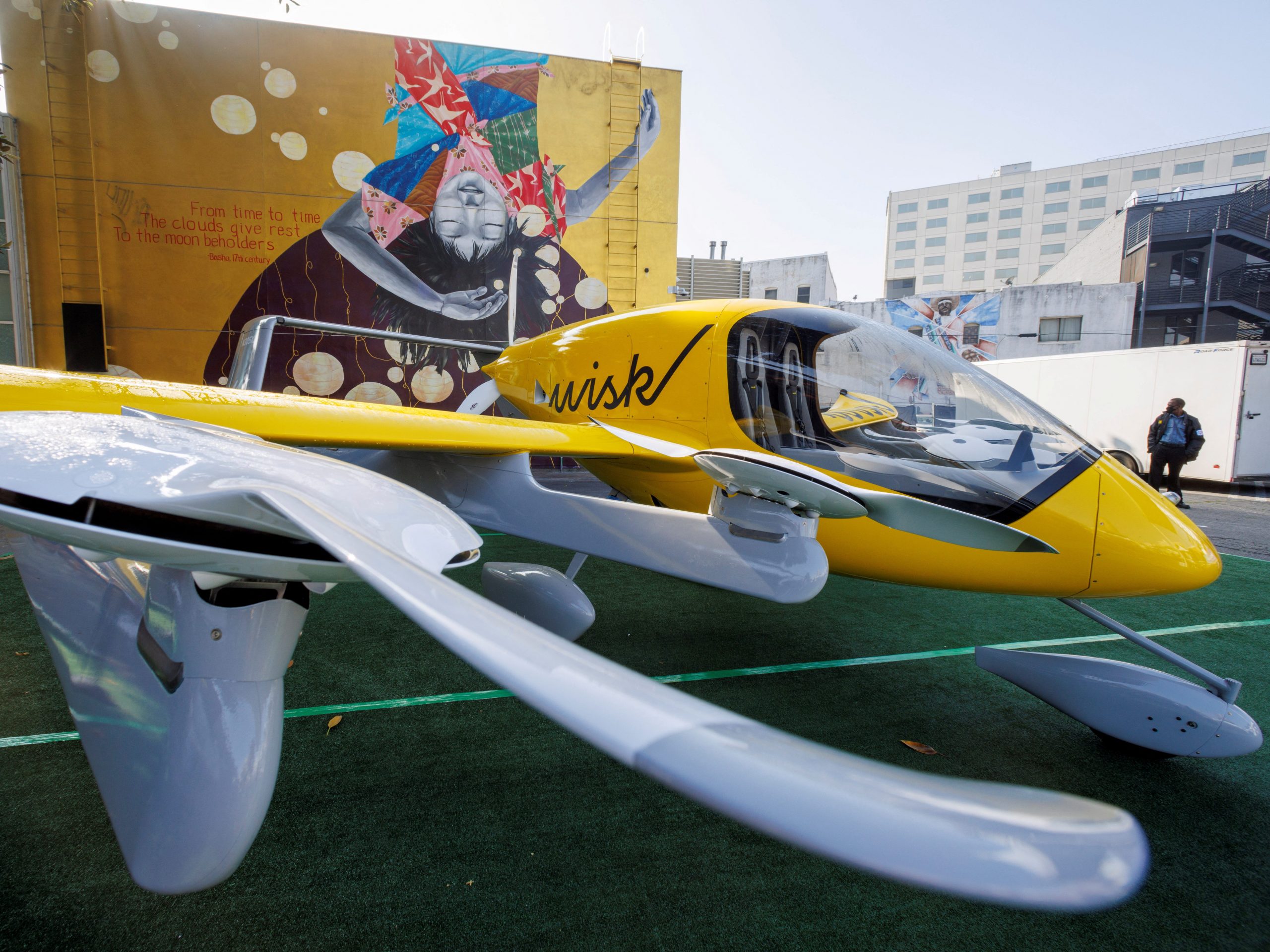 Wisk's all-electric aircraft