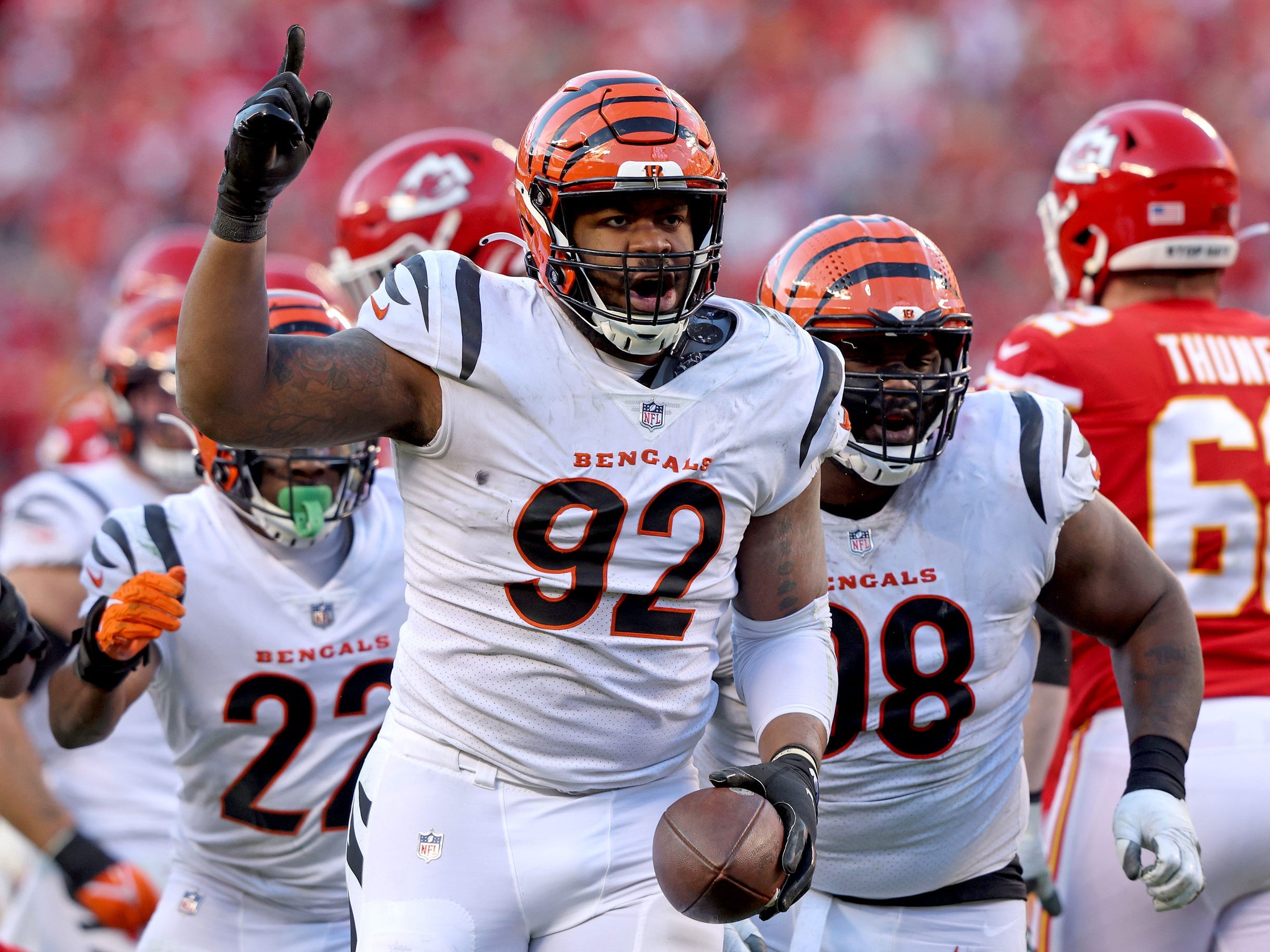 Every defensive player made a big contribution in the Bengals AFC