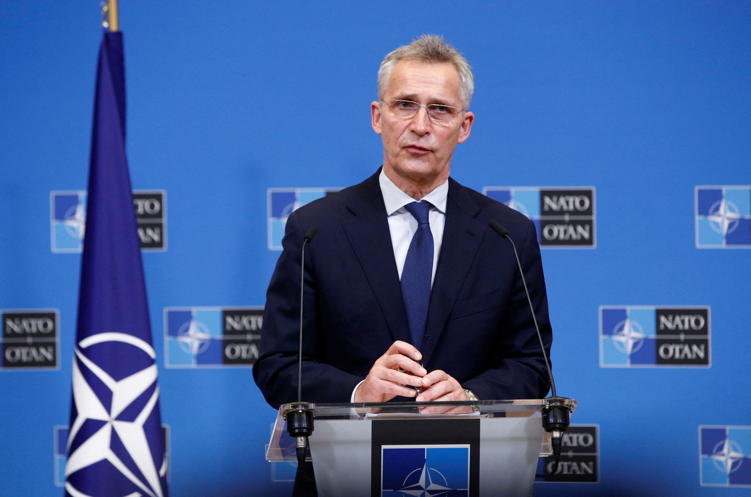 NAVO-baas Jens Stoltenberg. Foto: Reuters/Johanna Geron