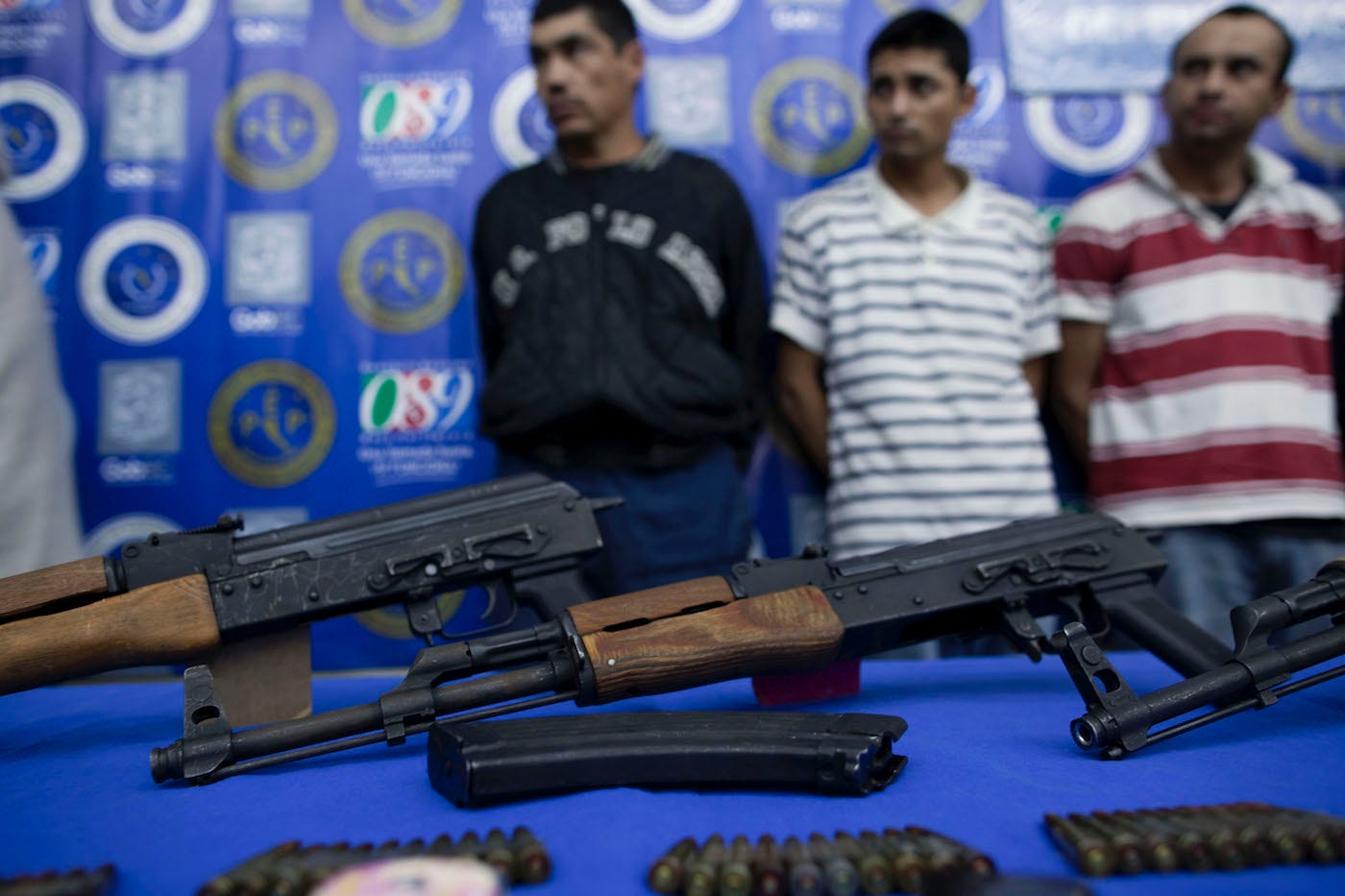 Mexico cartel guns suspects