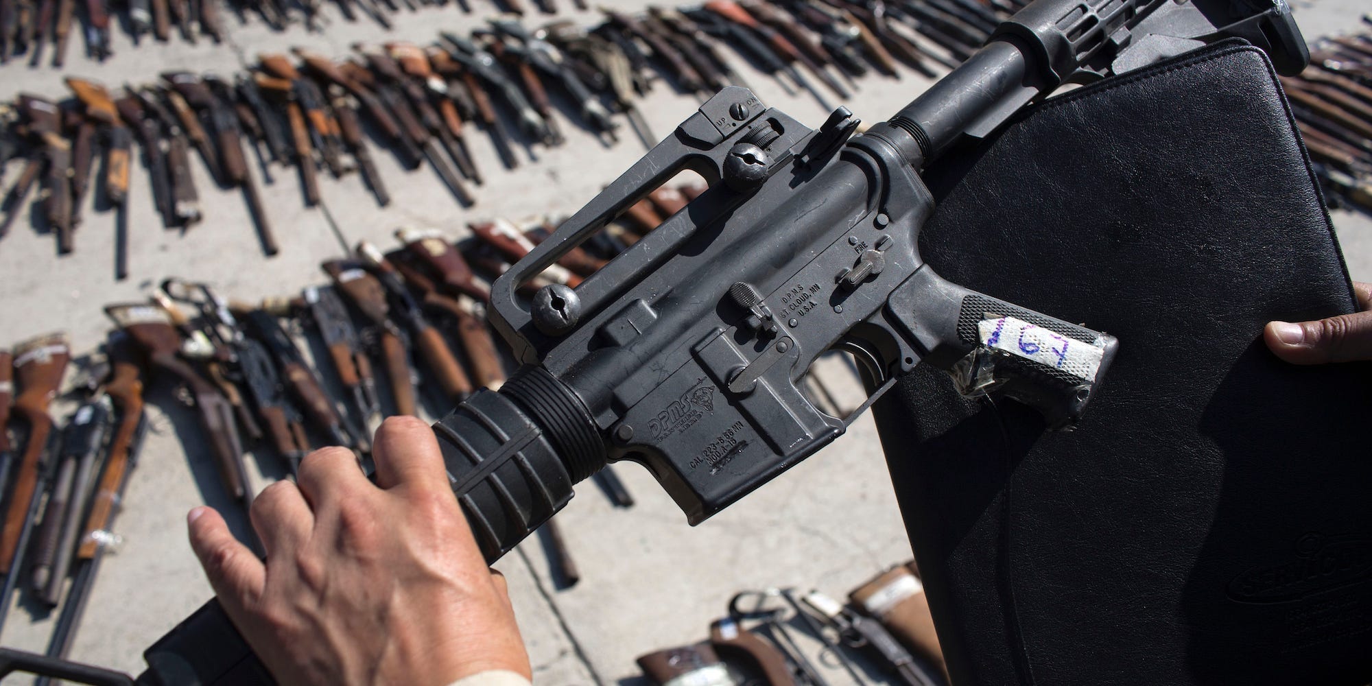 Mexico guns rifles firearms