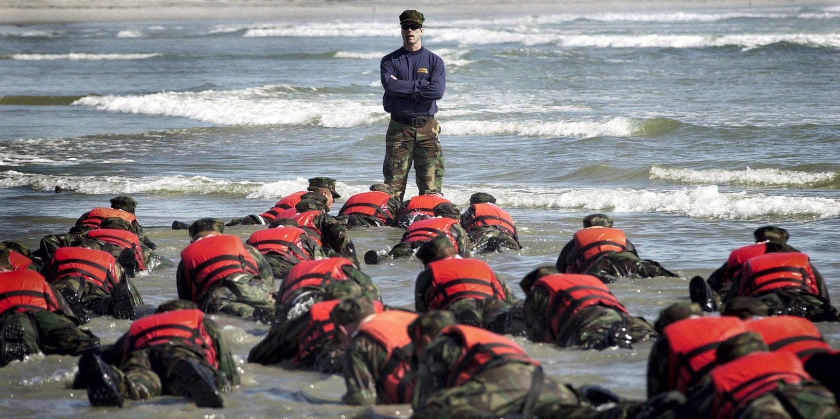 Navy SEALs Hell Week training