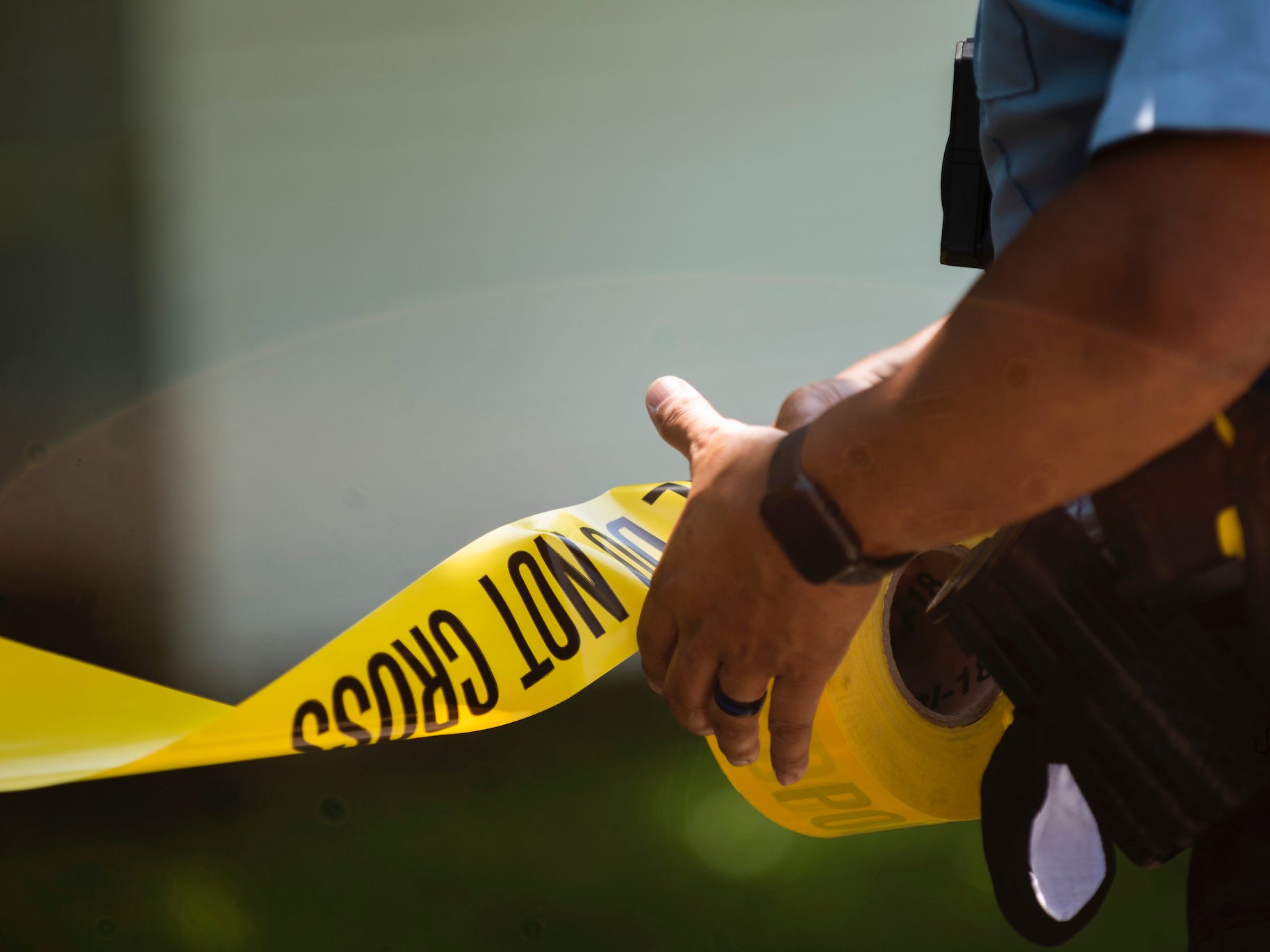 police tape