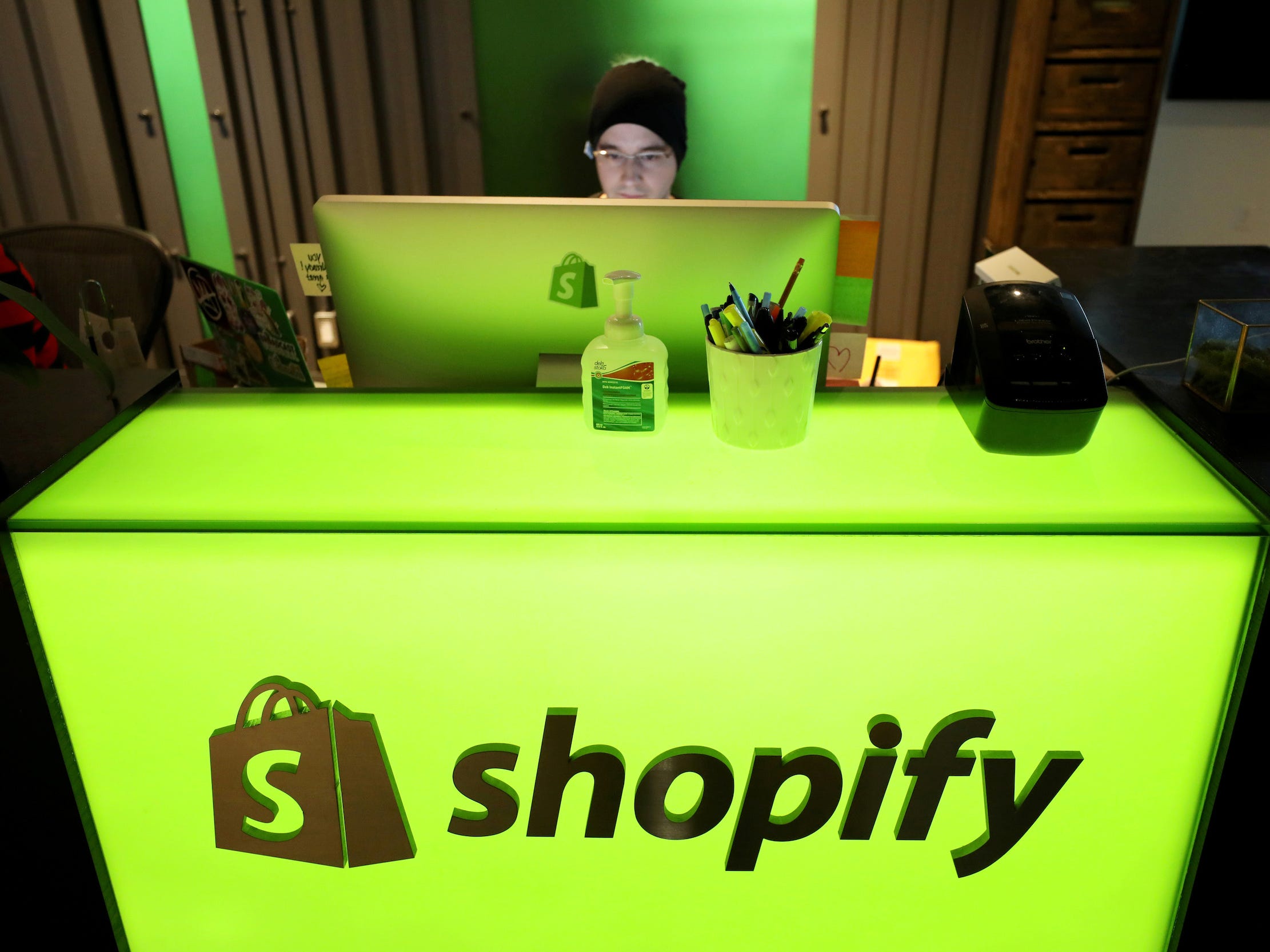 Shopify employee works at company headquarters in Ottawa