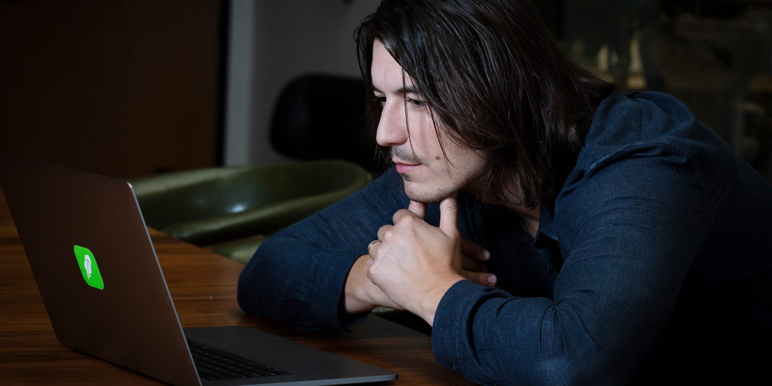 Vlad Tenev, CEO and Co-Founder, Robinhood in his office on July 15, 2021 in Menlo Park, California.