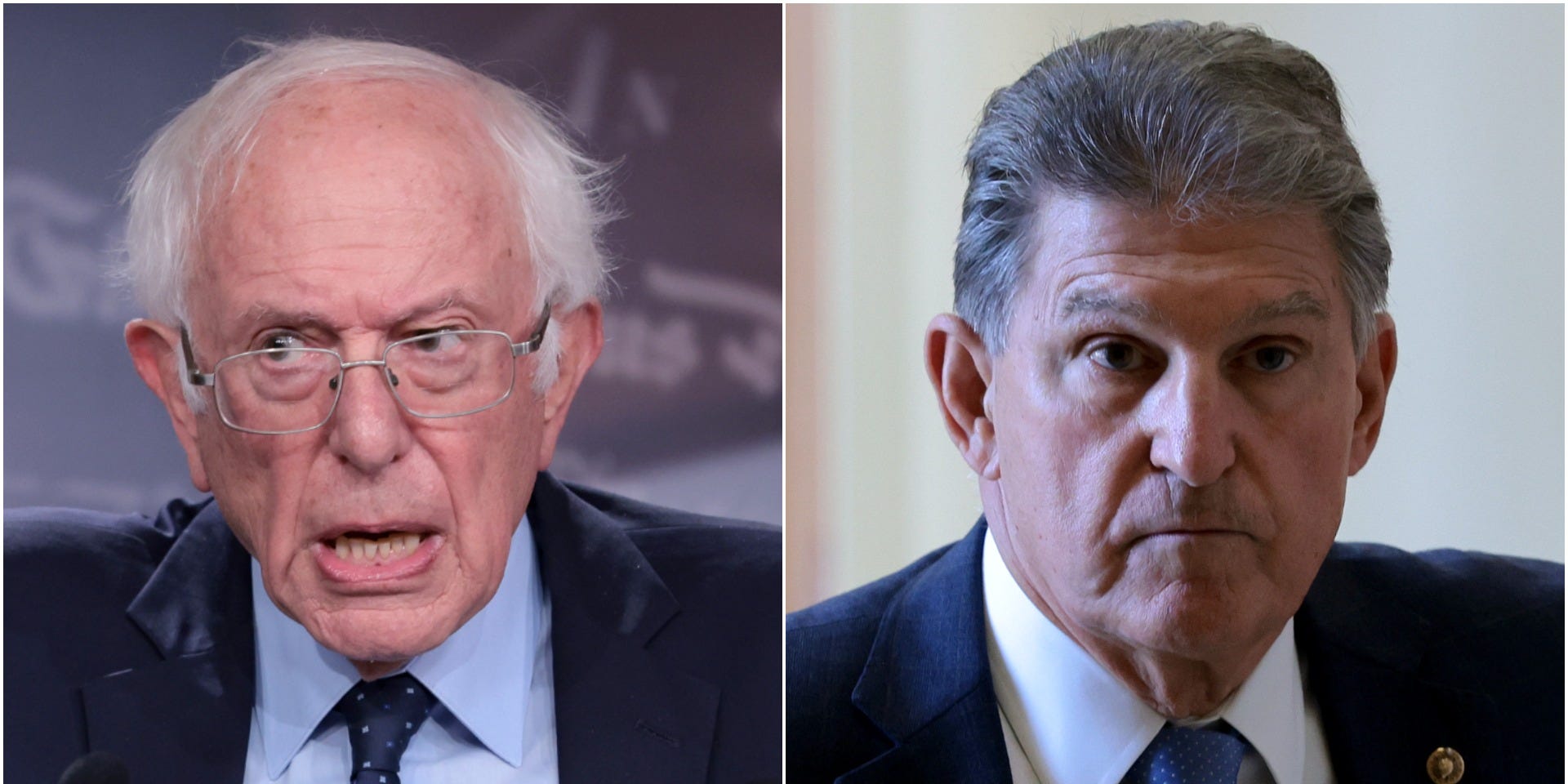 Bernie Sanders Joe Manchin