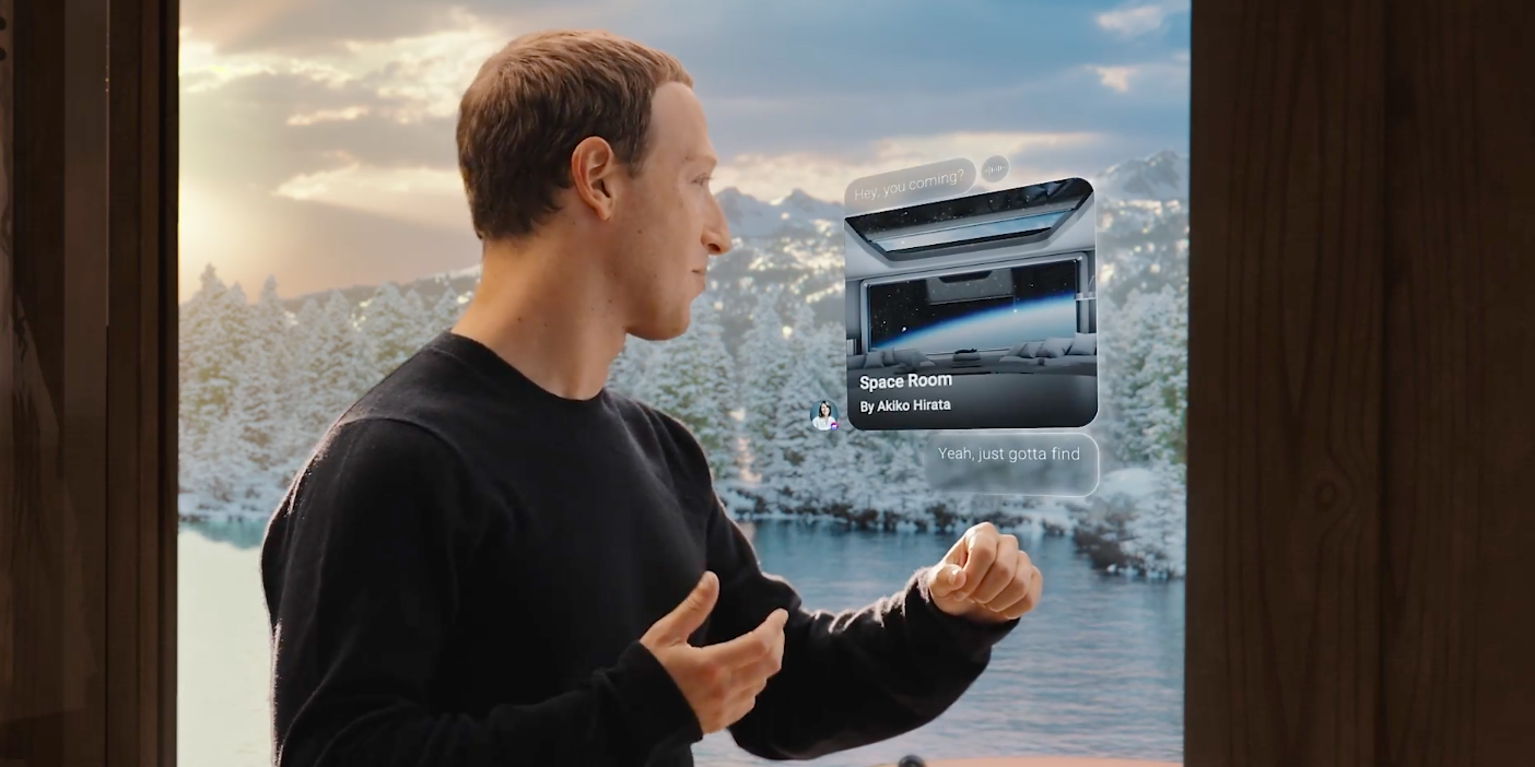 Mark Zuckerberg in the metaverse