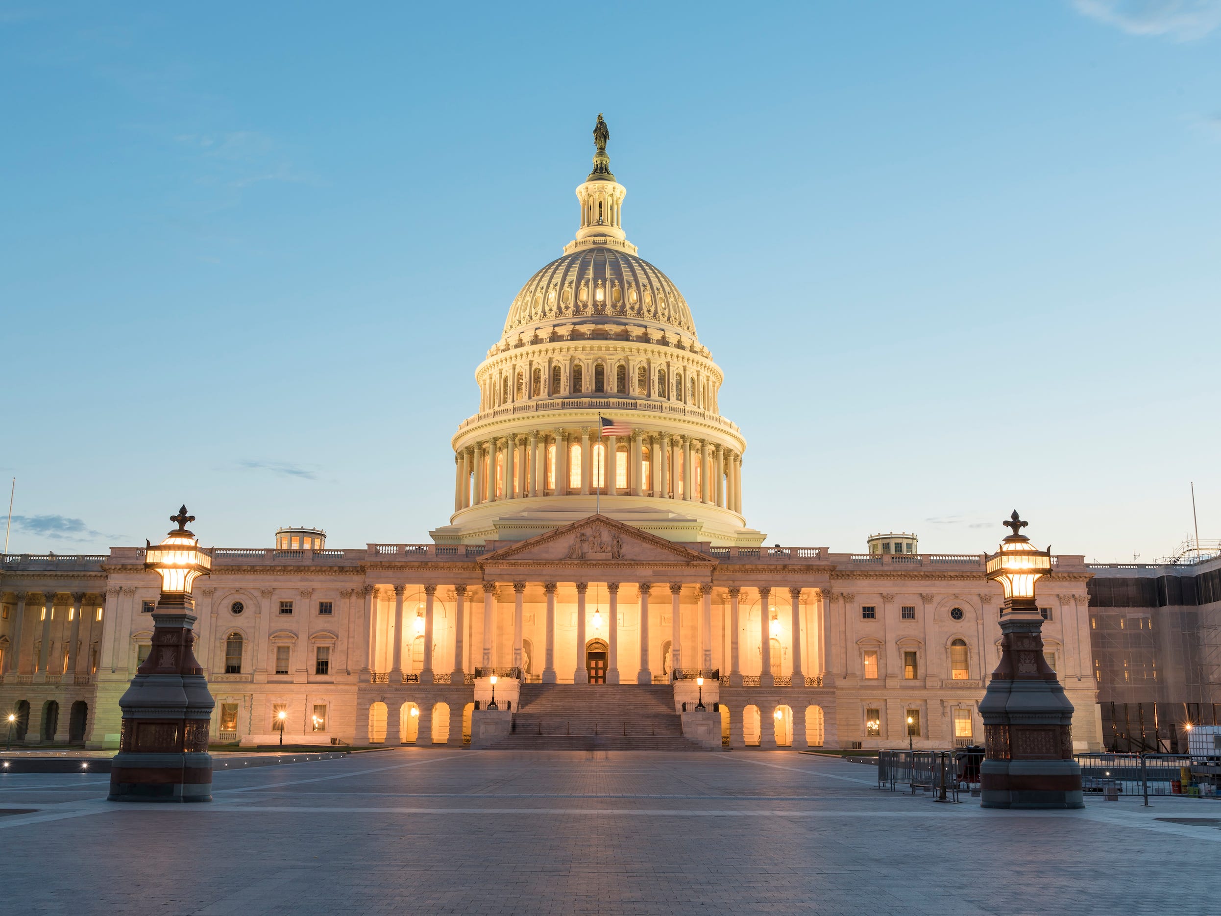 Congress at sunset