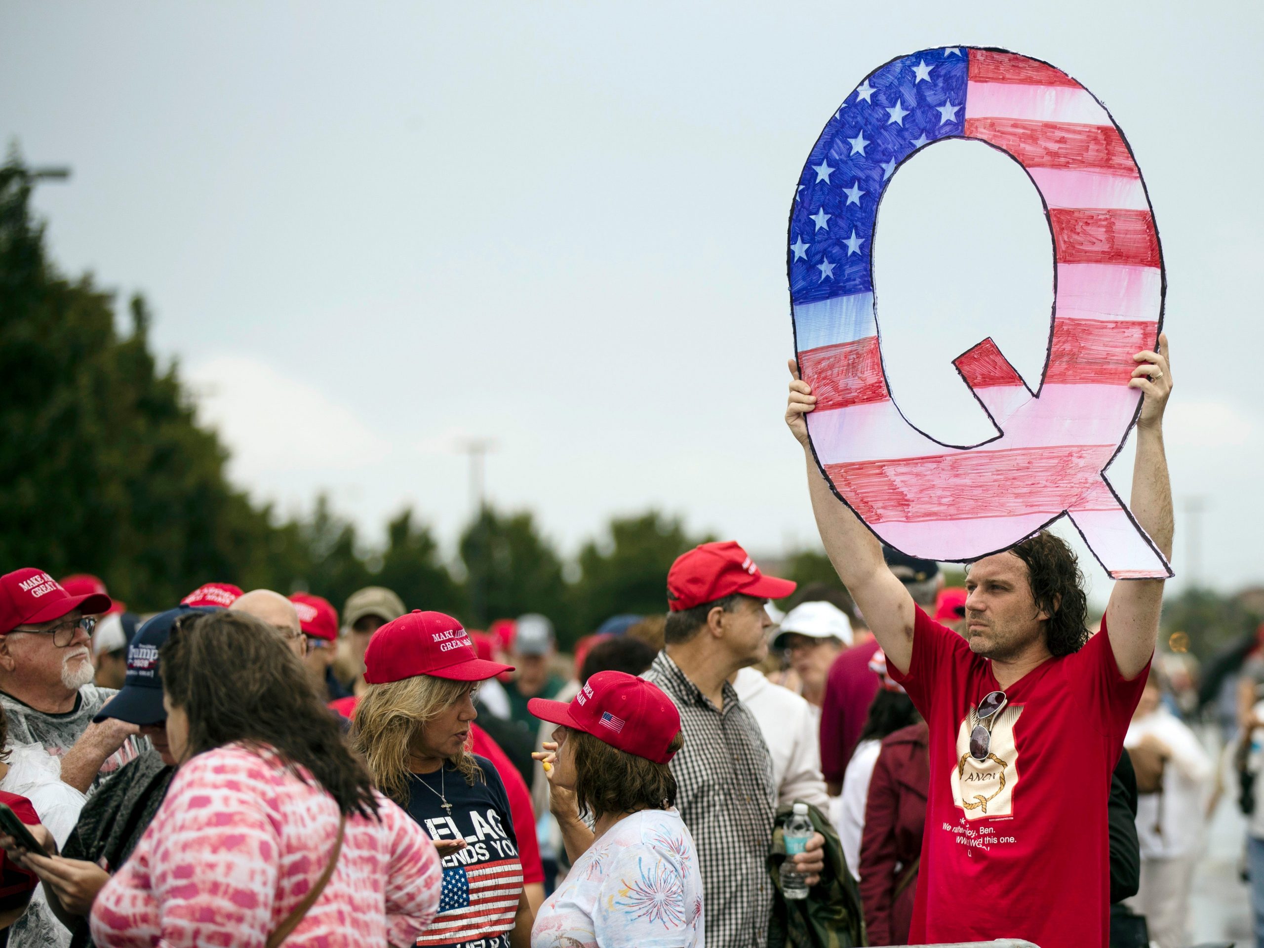 Qanon sign