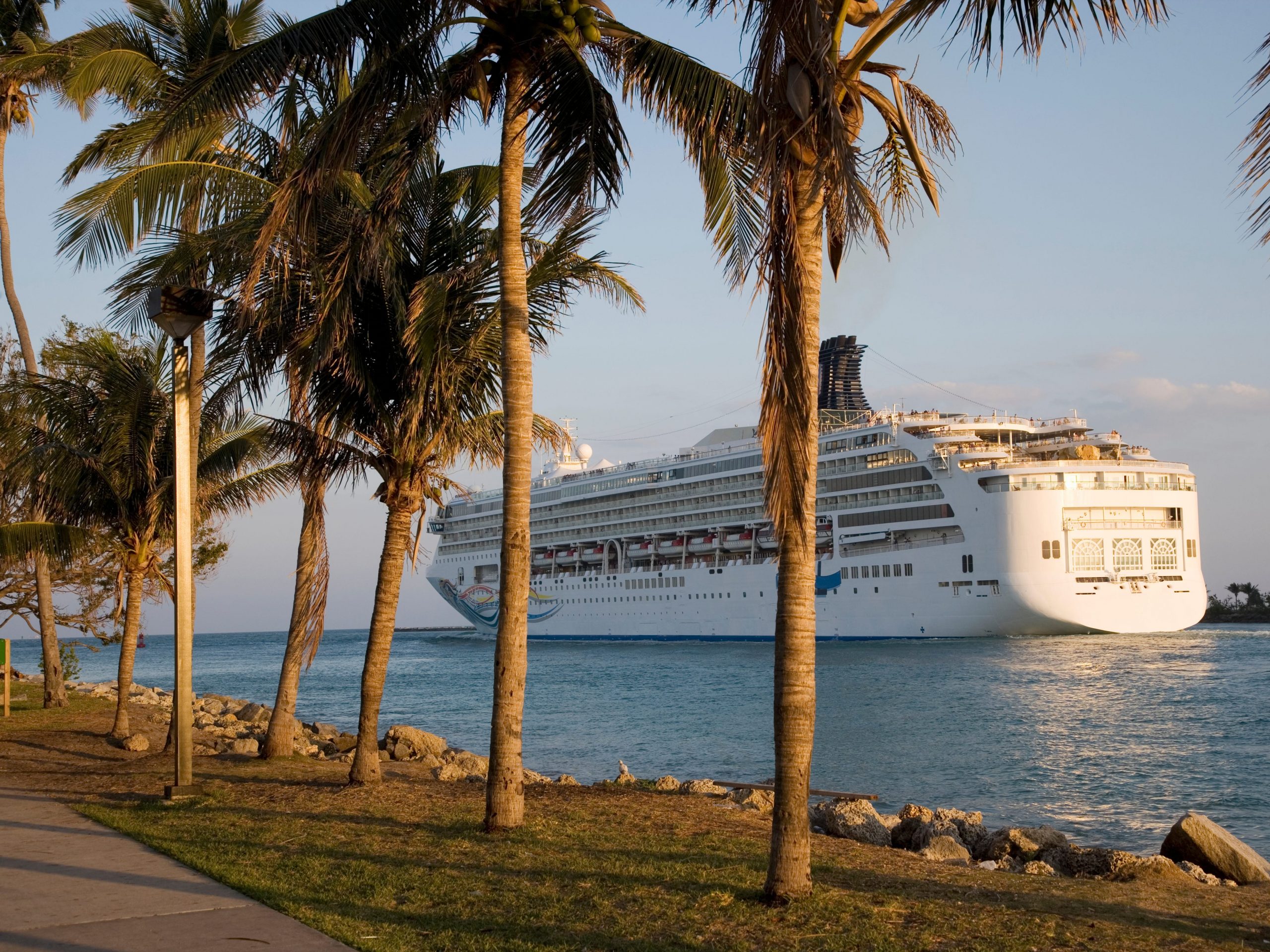 Cruise ship.