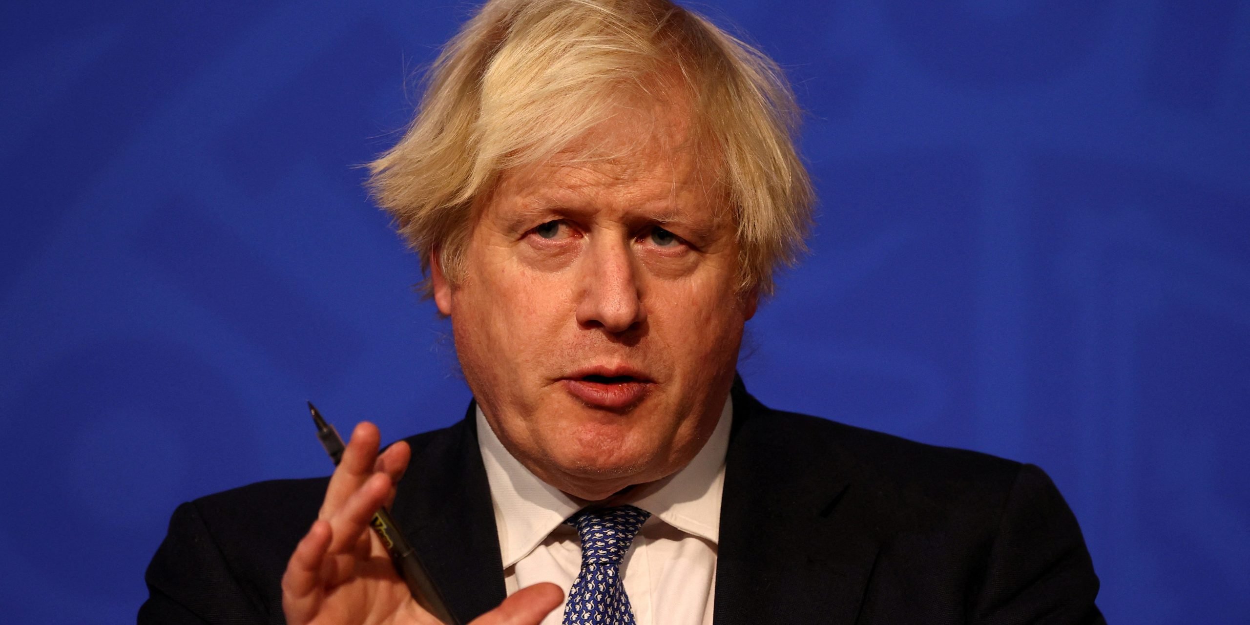 British Prime Minister Boris Johnson