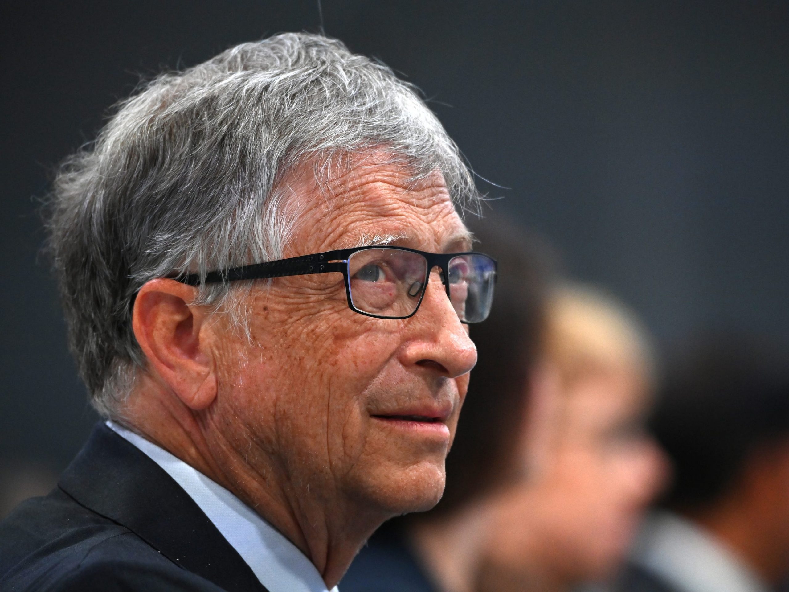 Bill Gates at COP26 in Glasgow, Scotland.
