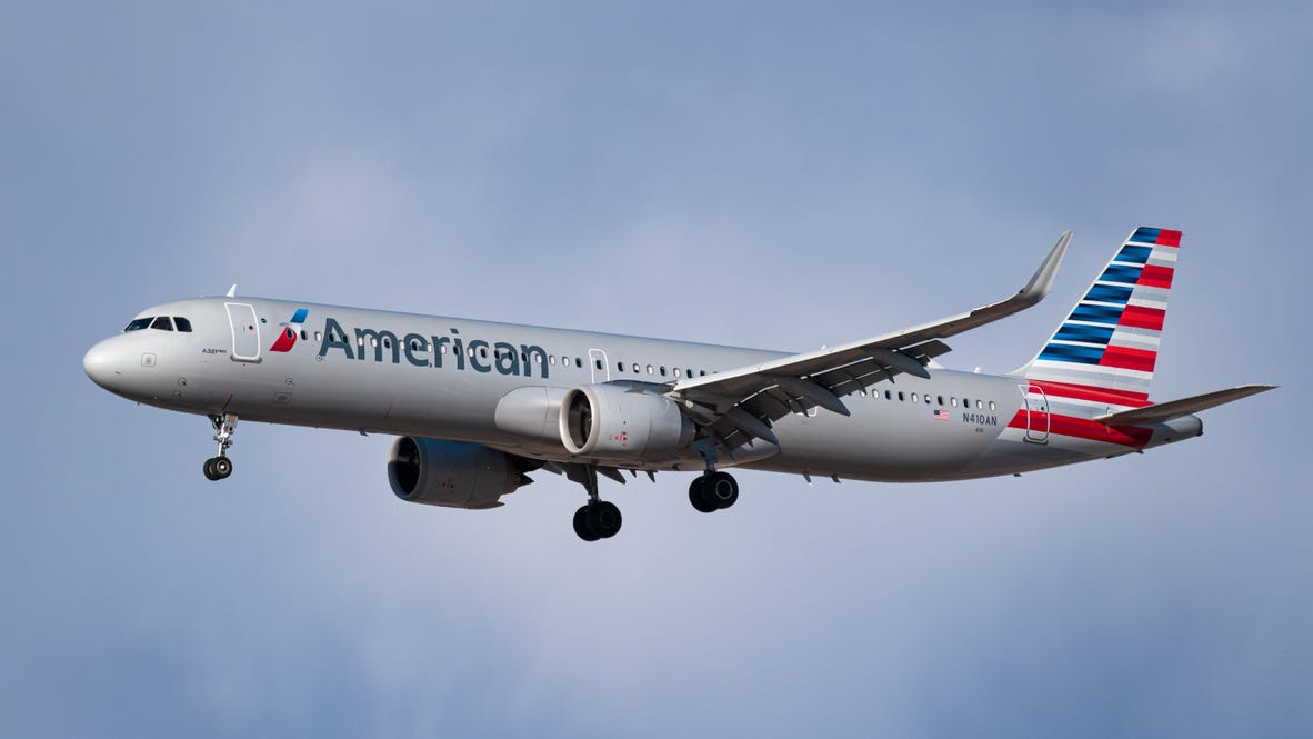 American Airlines A321neo.