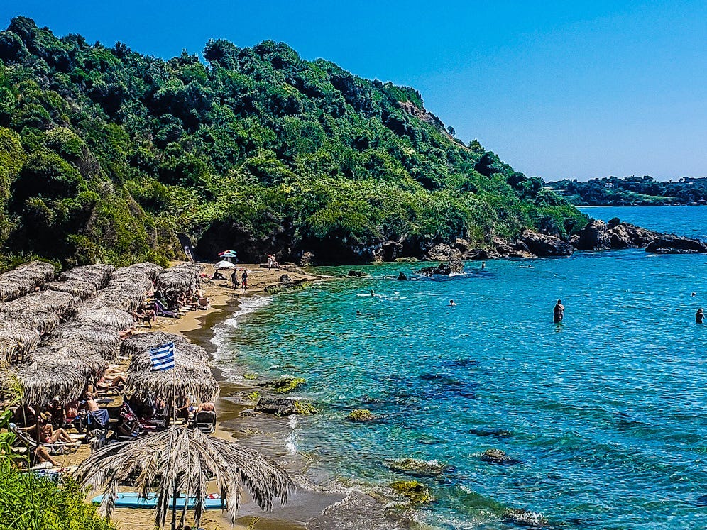 Skafidia Beach in Greece