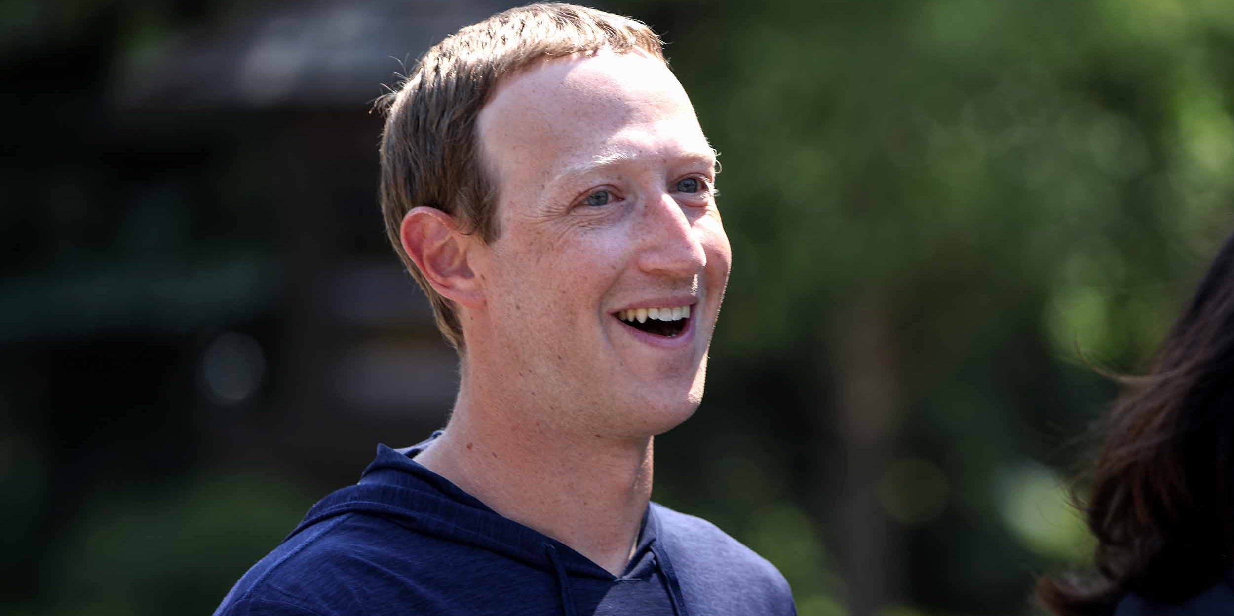 A photo of Mark Zuckerberg, the CEO and cofounder of Facebook.