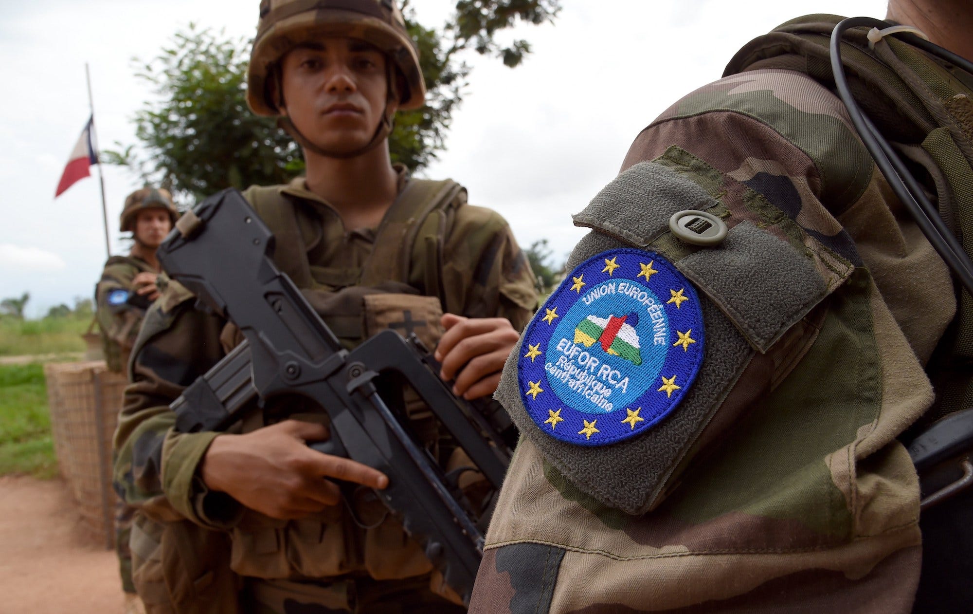 EUFOR-RCA European Union soldiers
