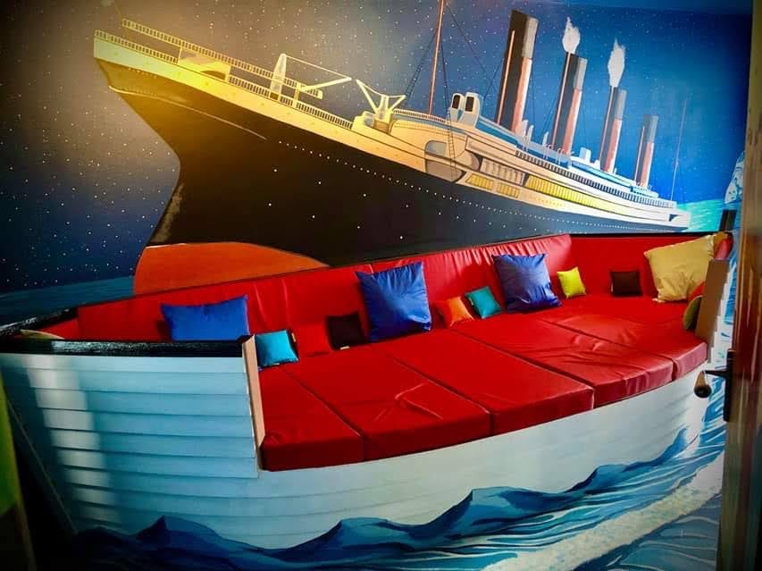 Titanic-themed Airbnb.