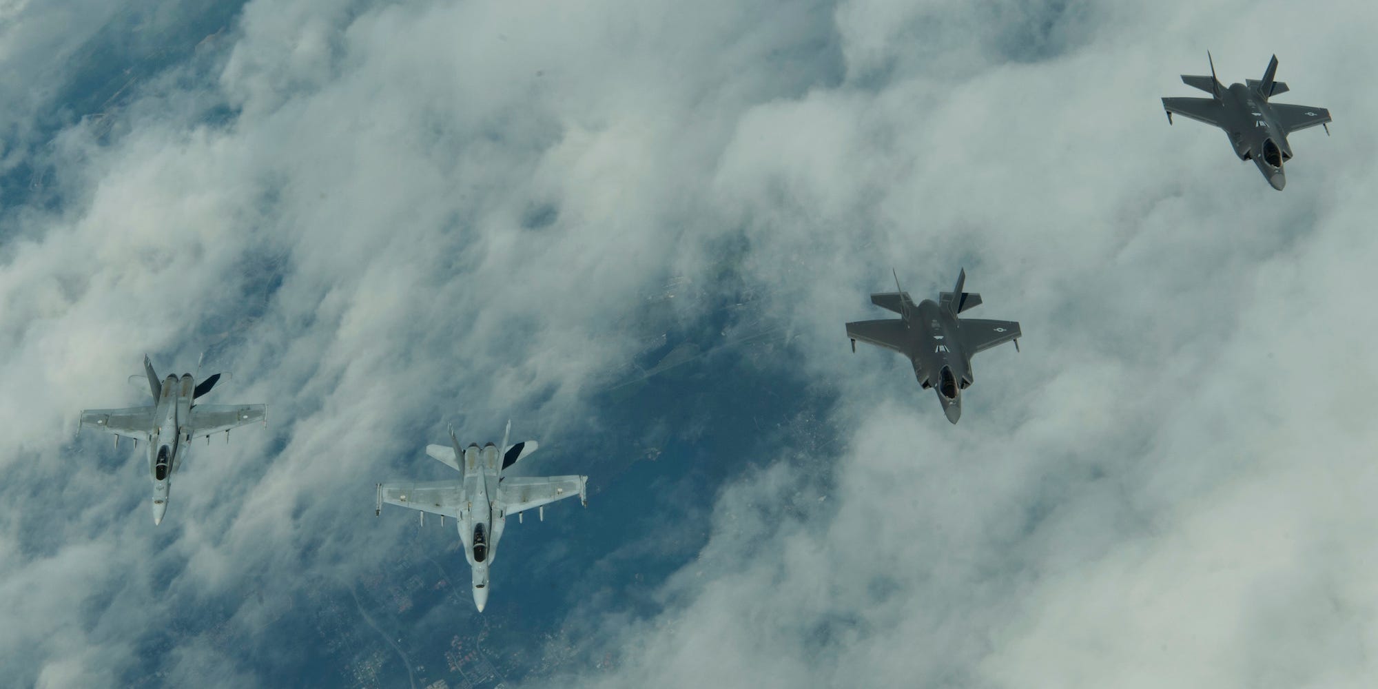 Finland F-18 Hornets US F-35 fighter jets