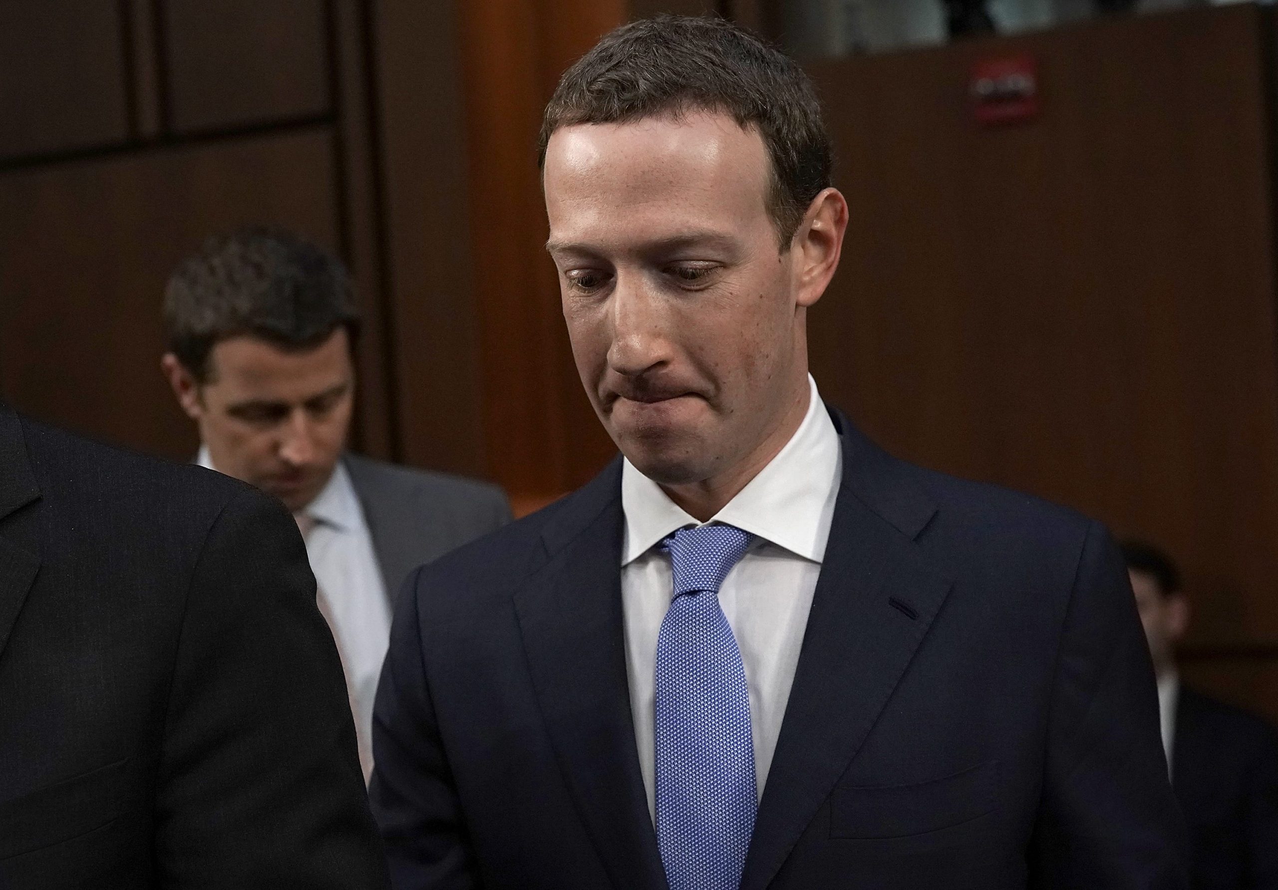 Mark Zuckerberg, Facebook/Meta CEO, in Congress