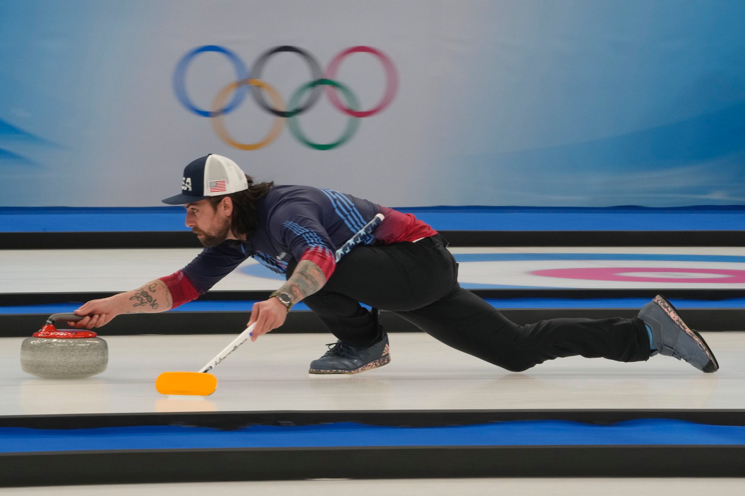 Team USA curler Christopher Plys.