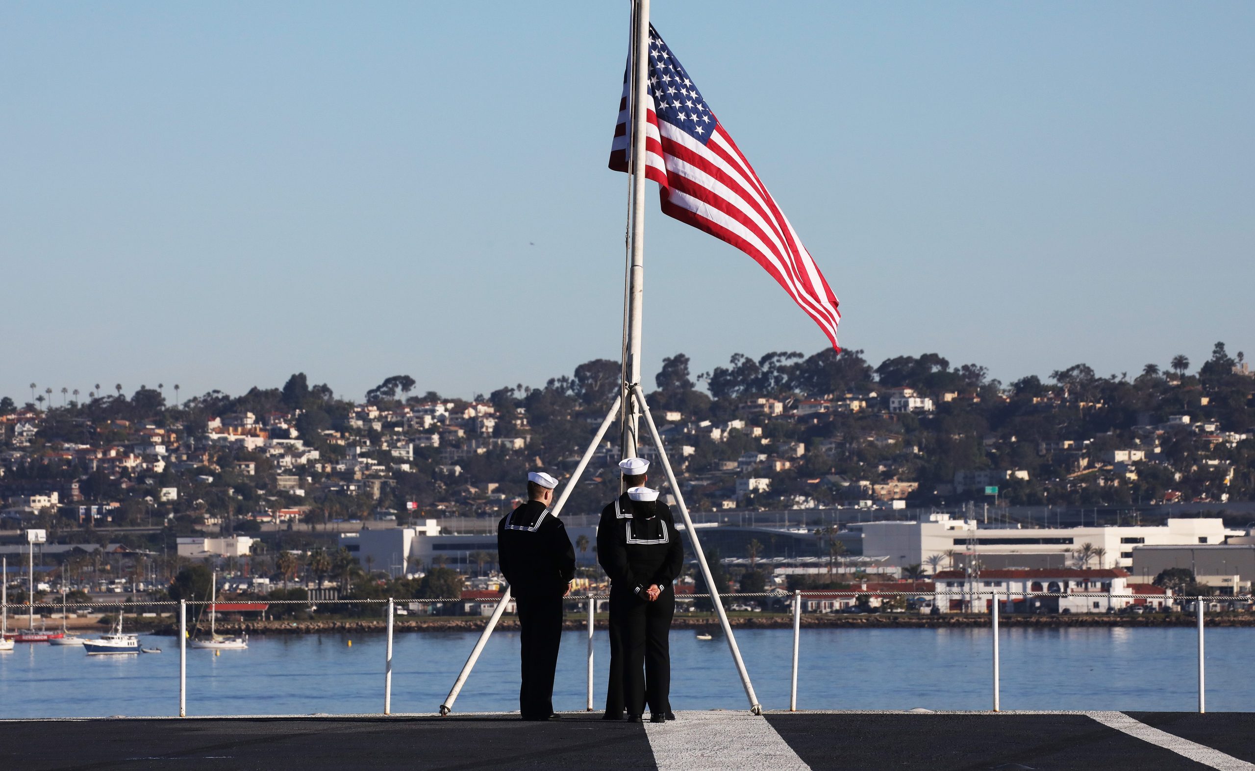 U.S. Navy sailors.