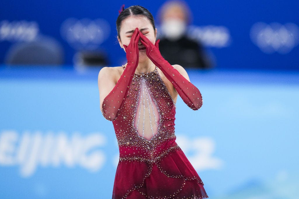 Figure skater Zhu Yi