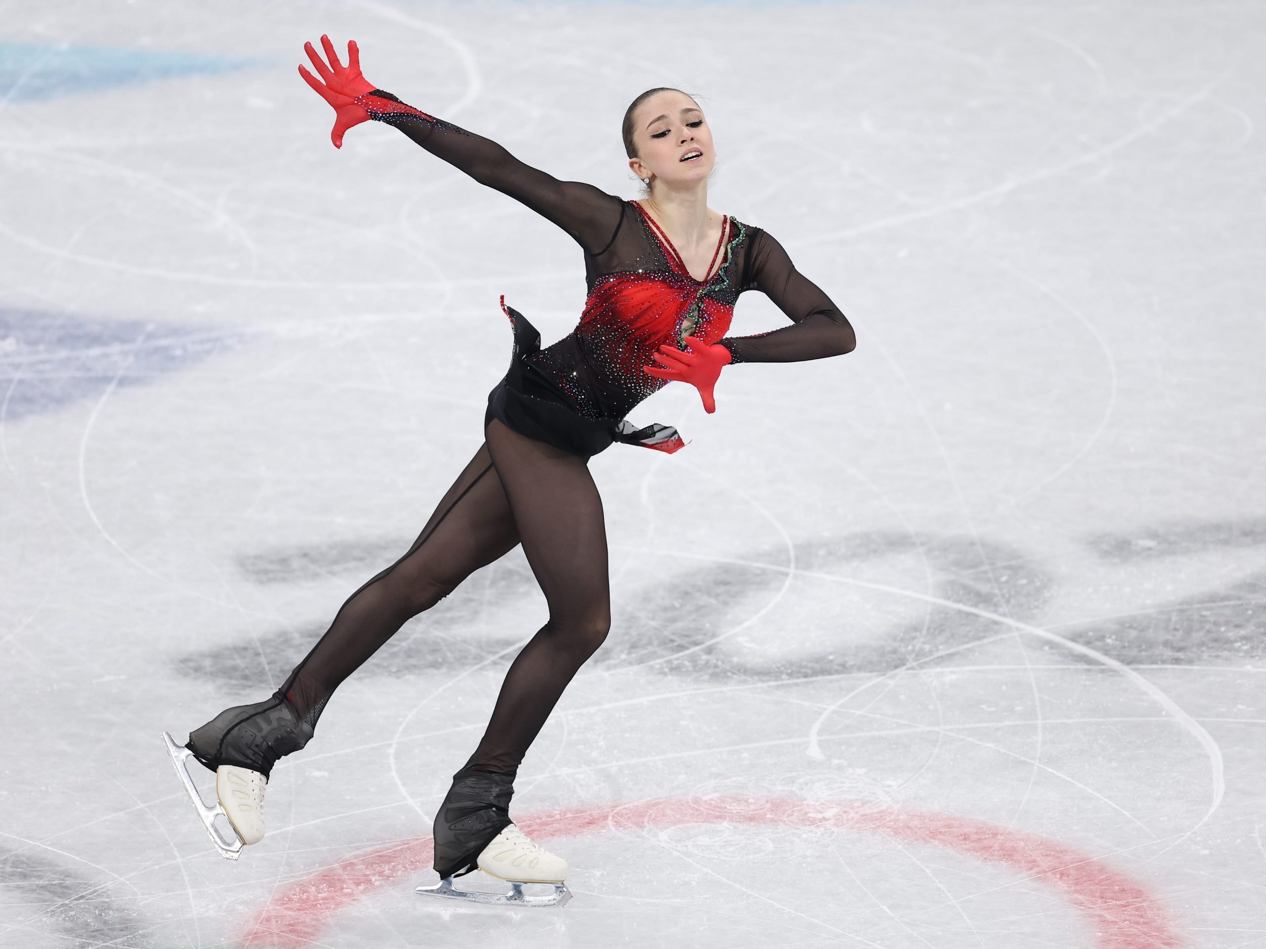 Kamila Valieva of Team ROC