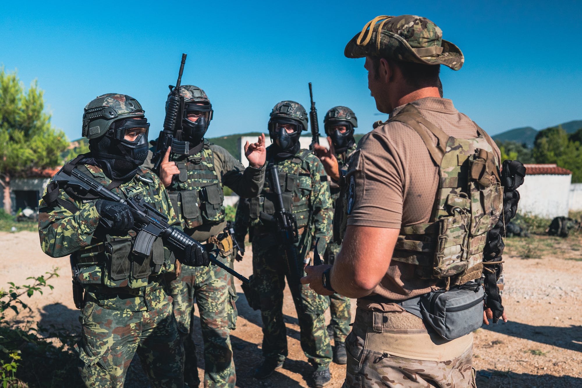 US Army Green Berets in Albania