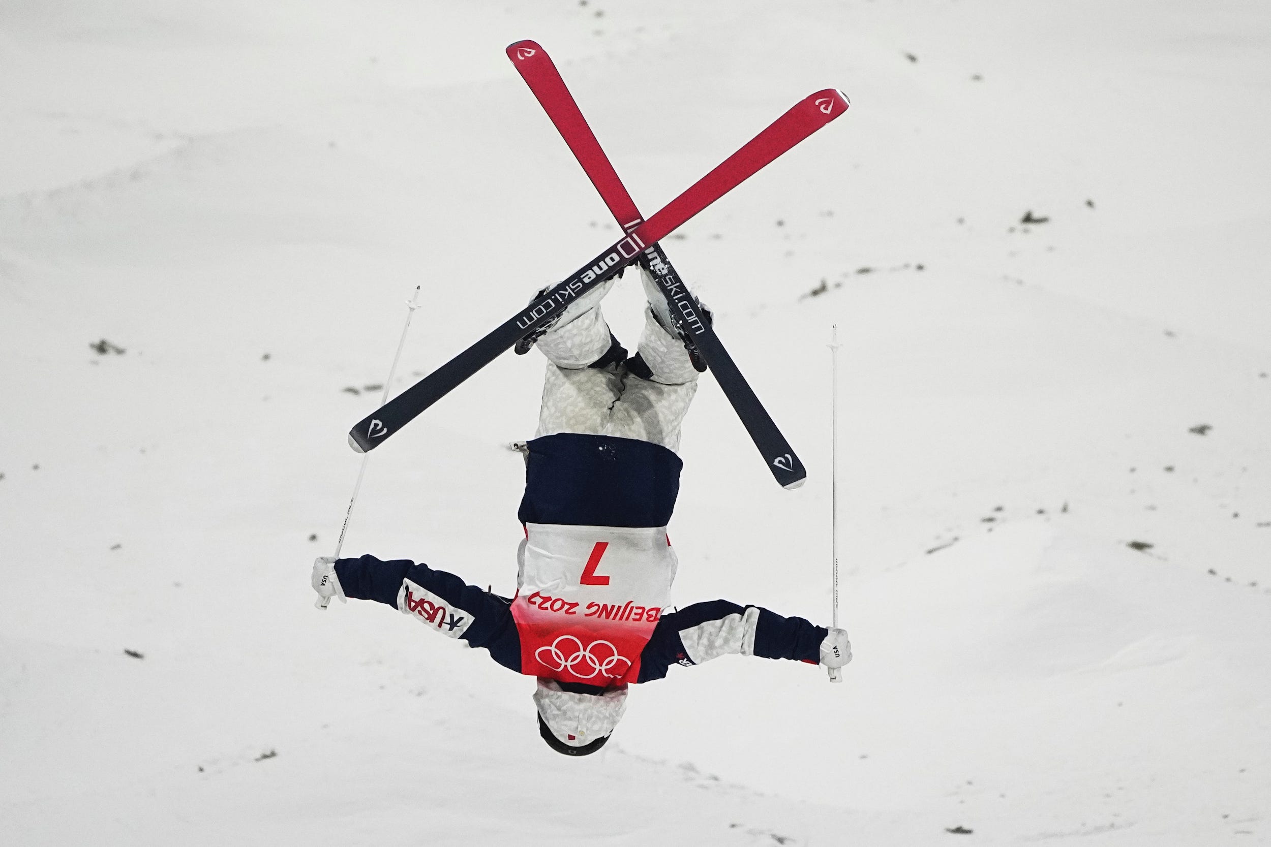 Kai Owens flips.