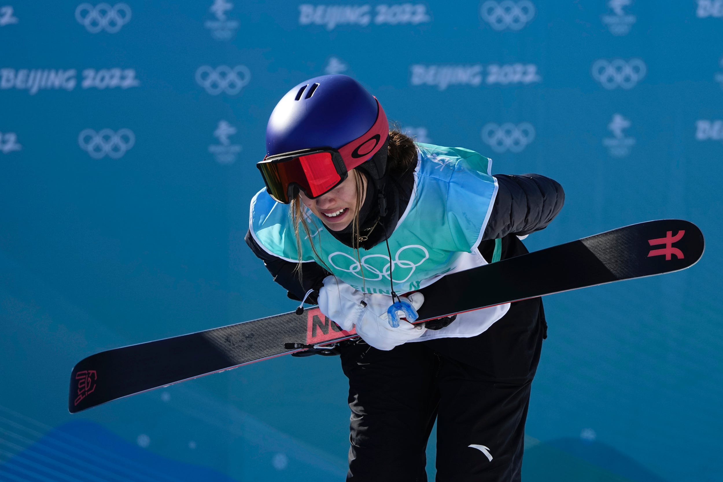 Eileen Gu takes a bow.