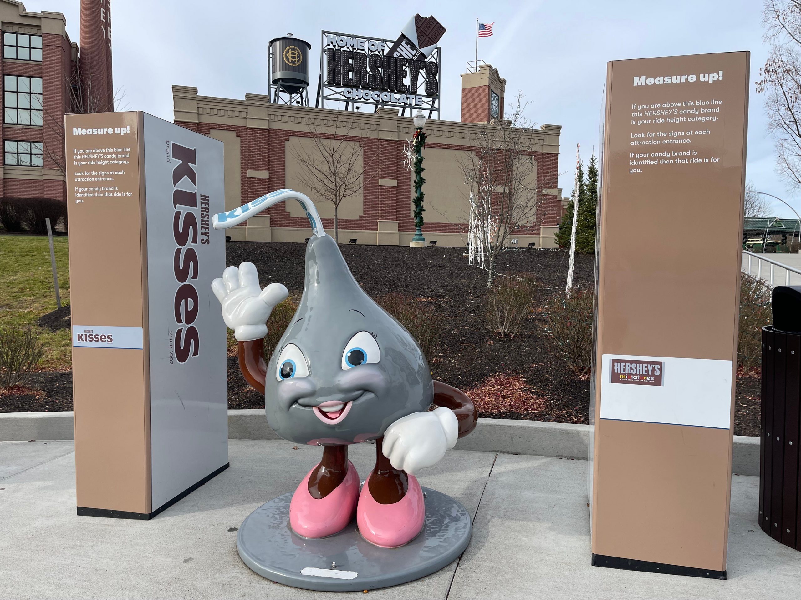 Hersheypark measurement area