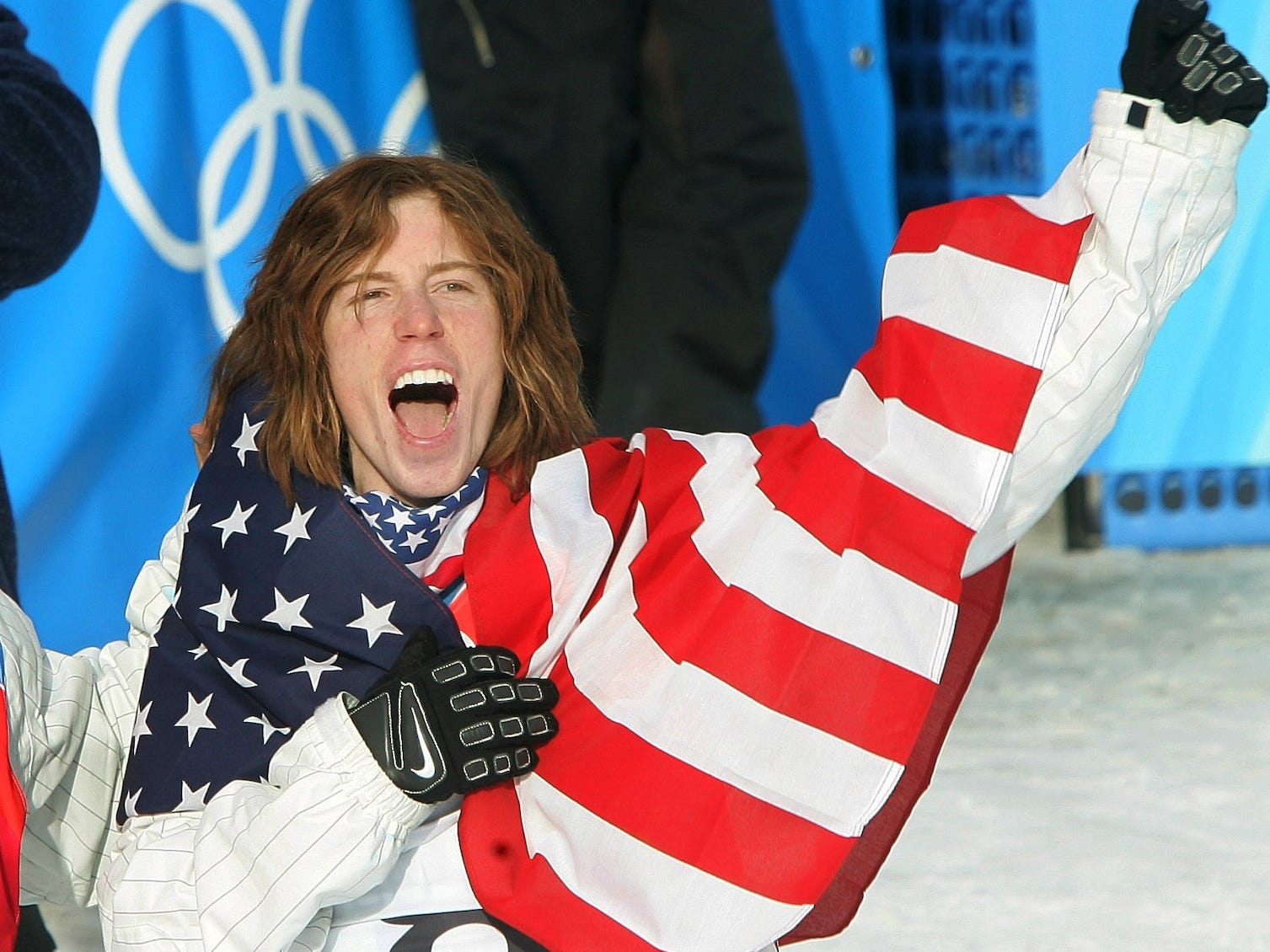 Shaun White at the 2006 Torino Olympics.