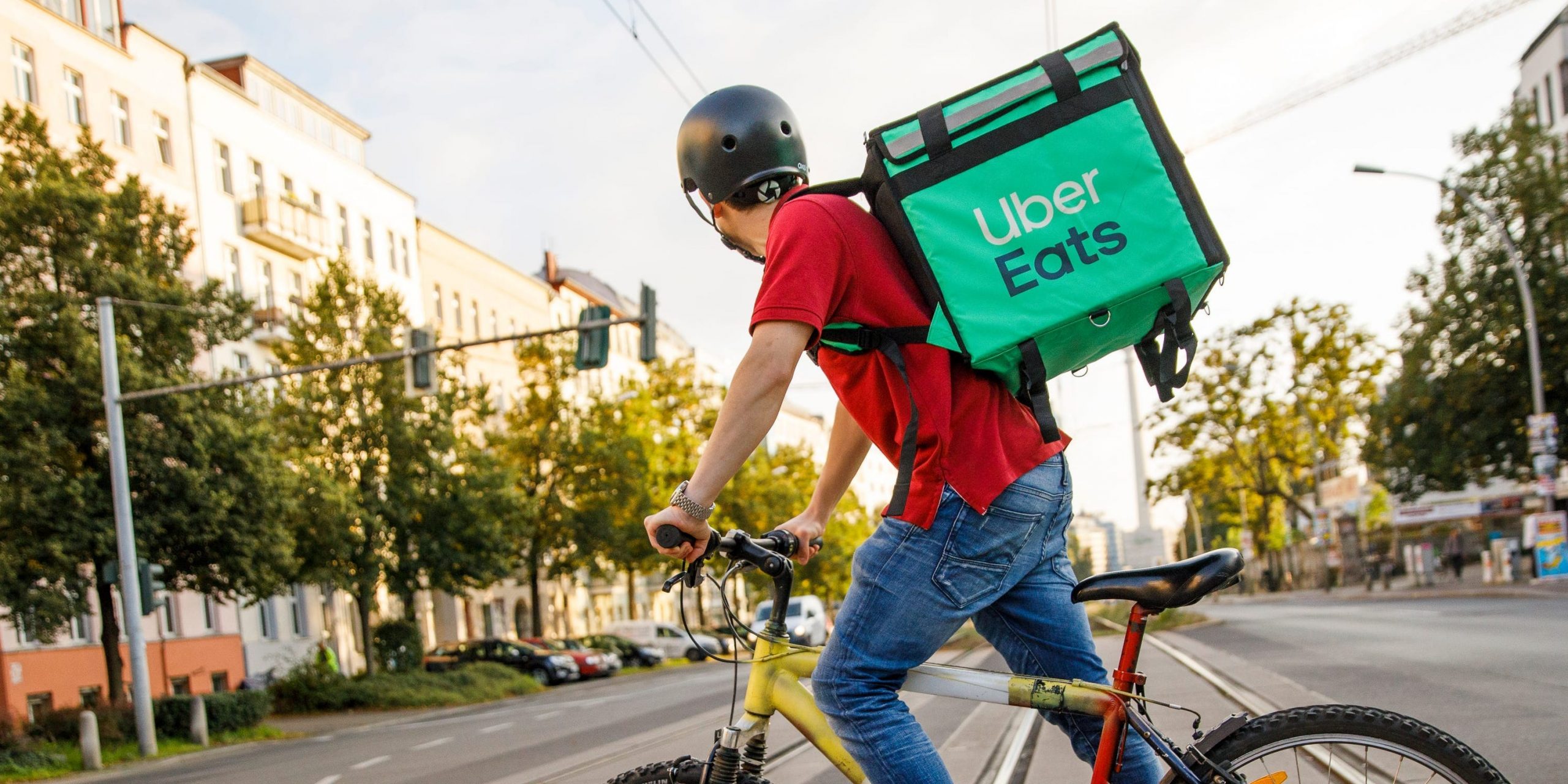 Uber Eats rider in Berlin