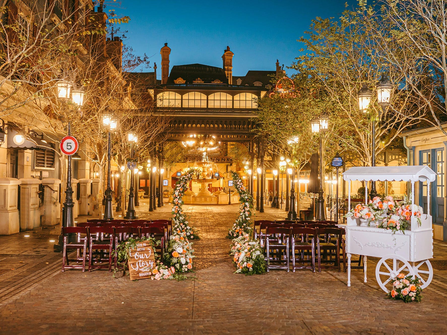 A photo of Place de Remy at Epcot.