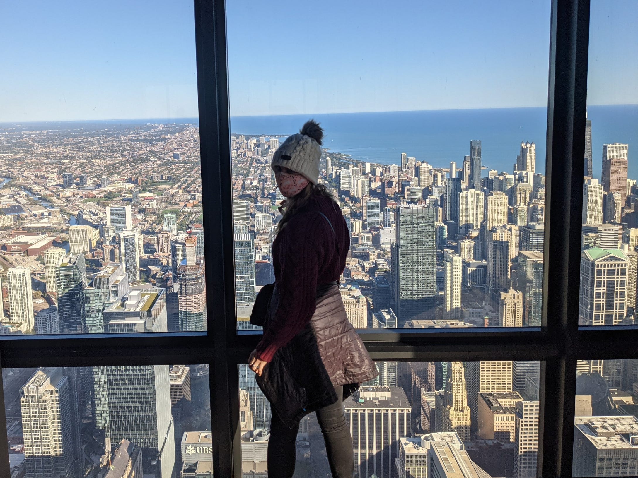 molly at the sears tower in chicago