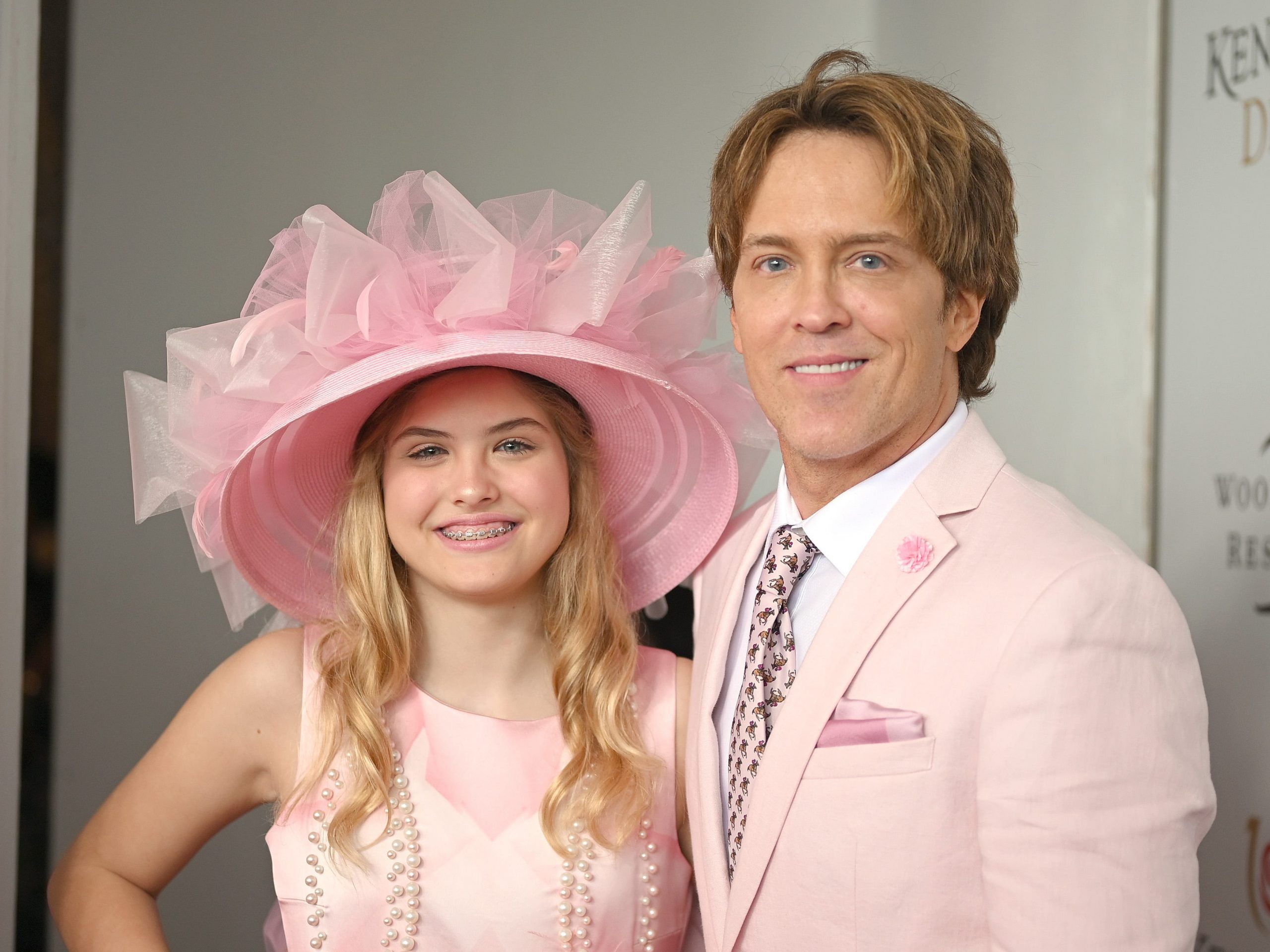 Dannielynn Birkhead and her father Larry Birkhead in 2019.