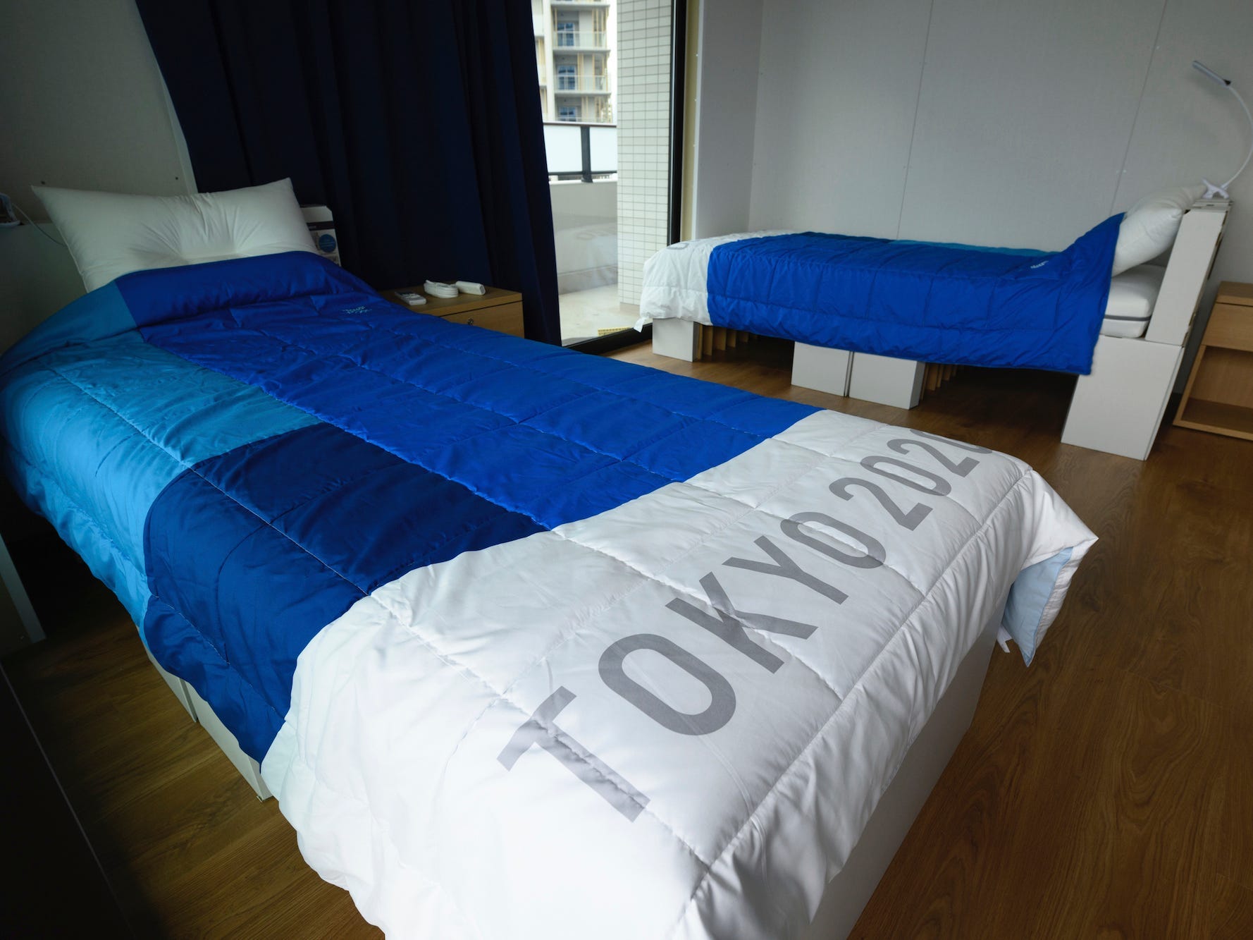 Tokyo Olympic Village beds