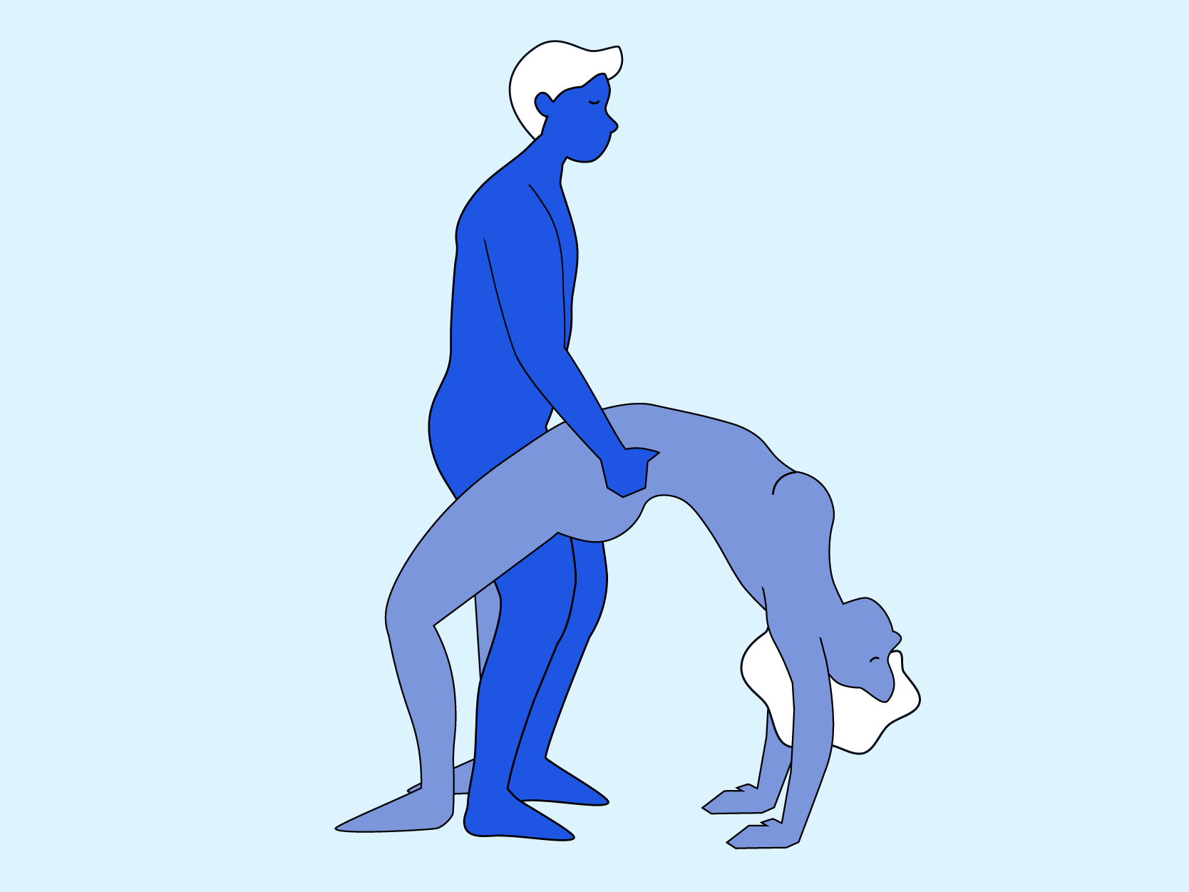 Health Reference Wheel pose position position illustration