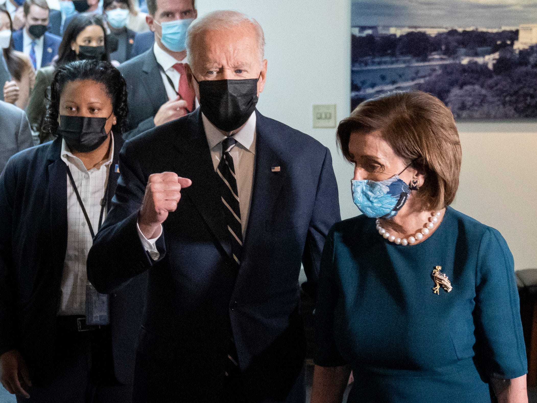 President Joe Biden Nancy Pelosi Capitol