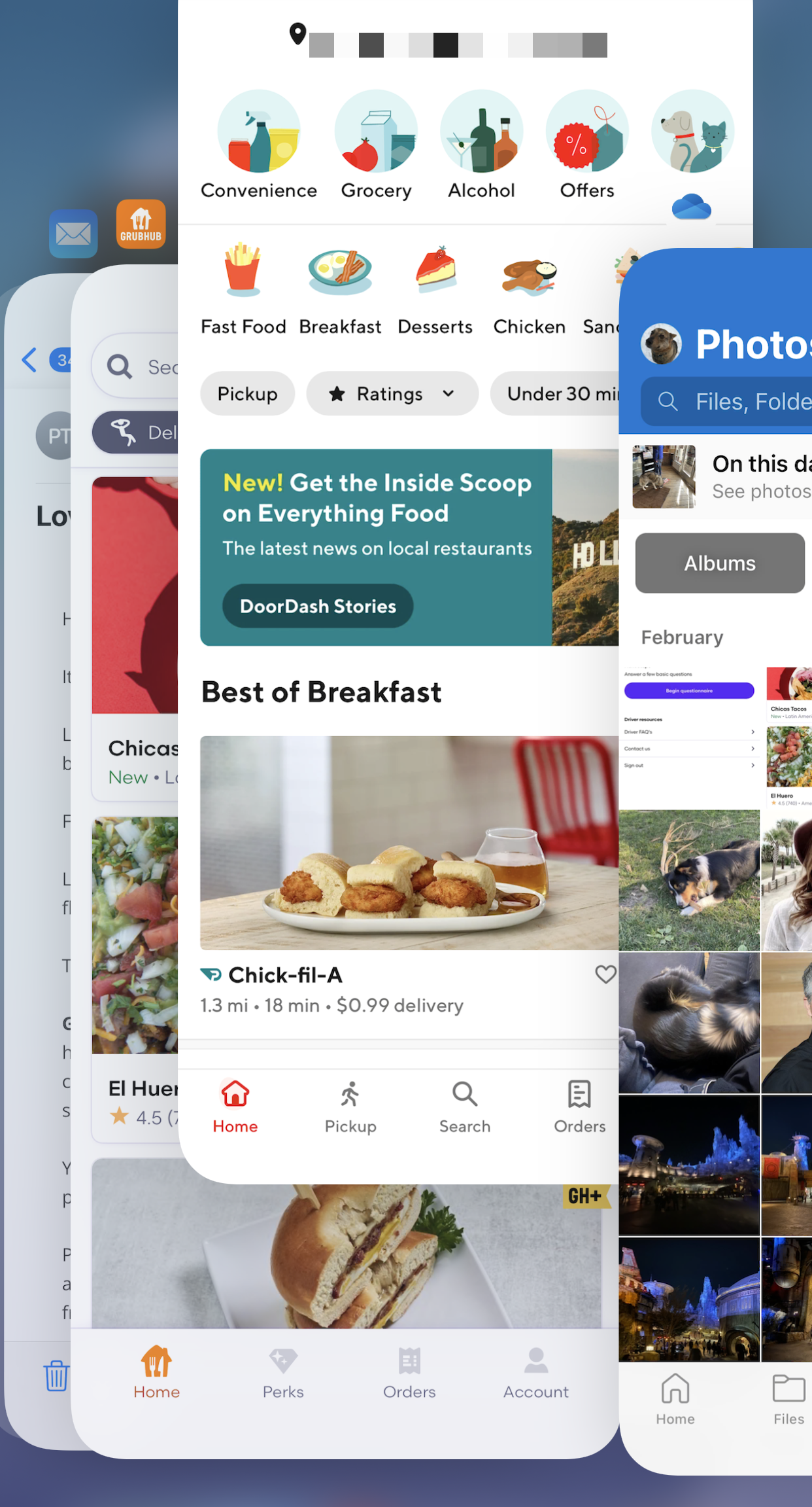 Closing an app in iOS