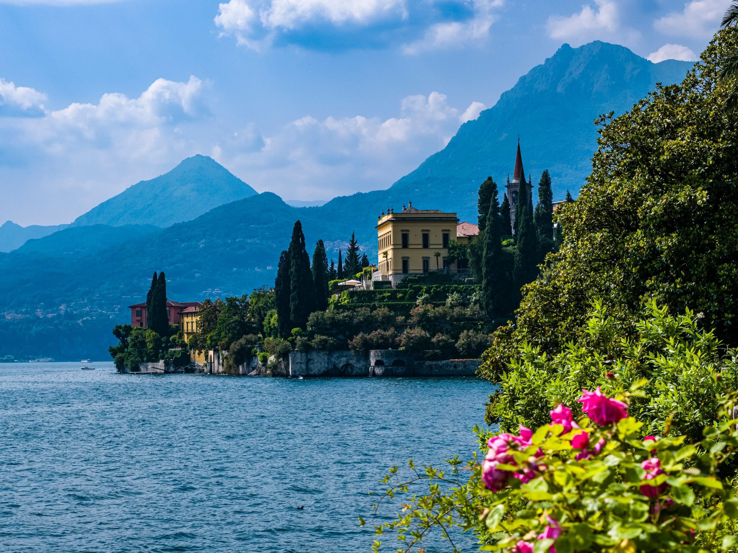 Lake Como in Italy