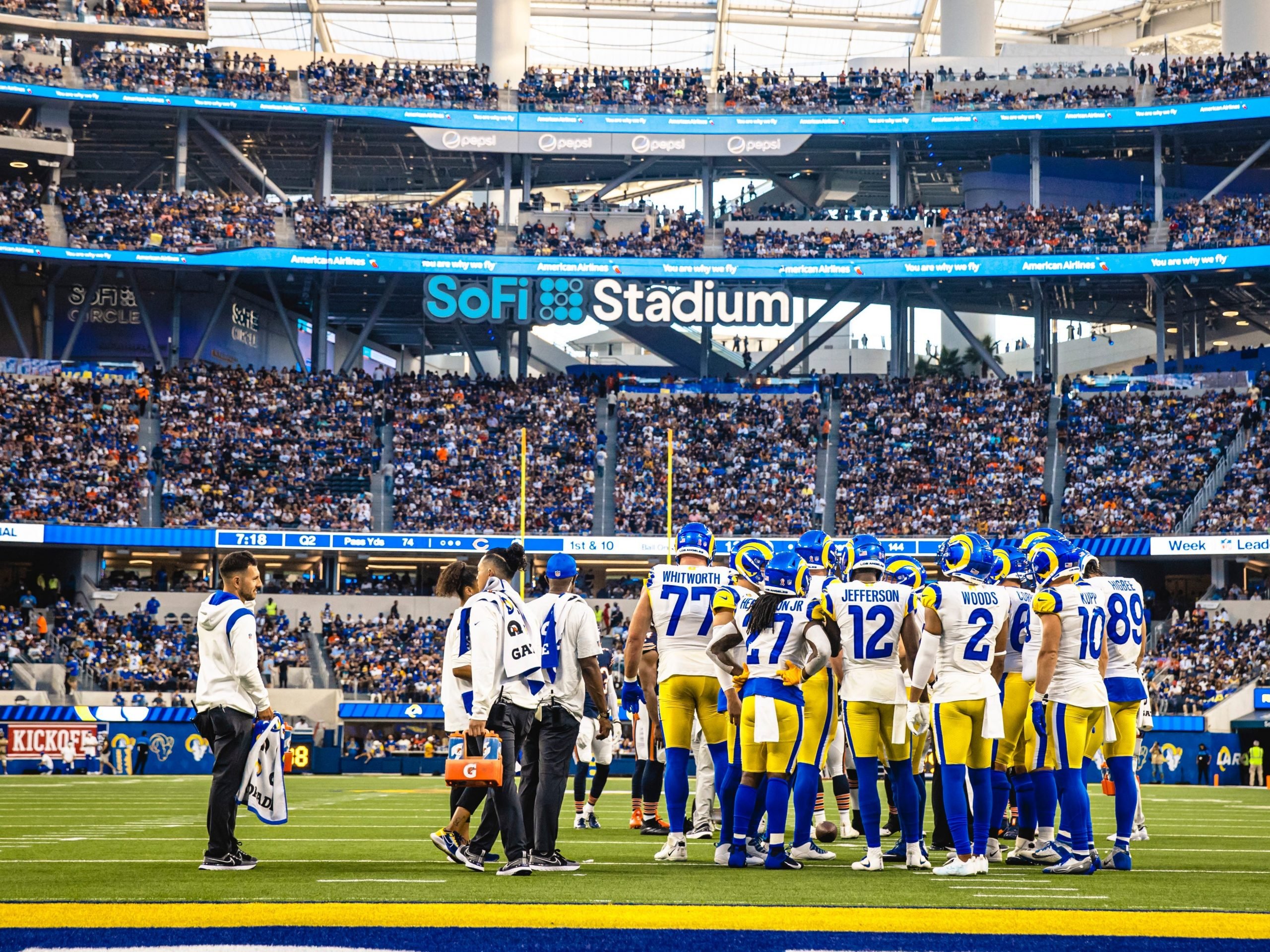 The Los Angeles Rams Lawrence Jones