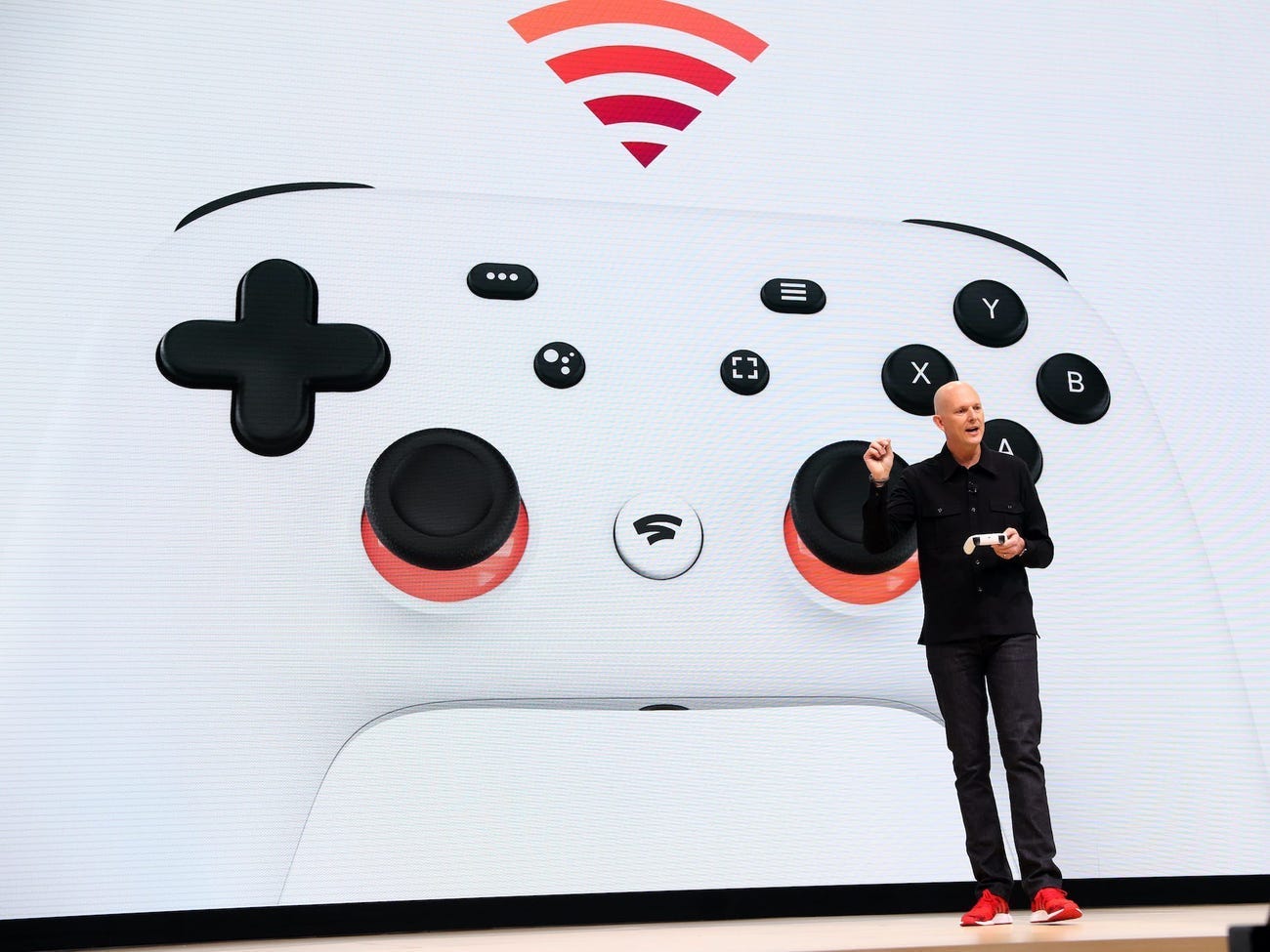 Phil Harrison, the vice president and general manager of Google Stadia