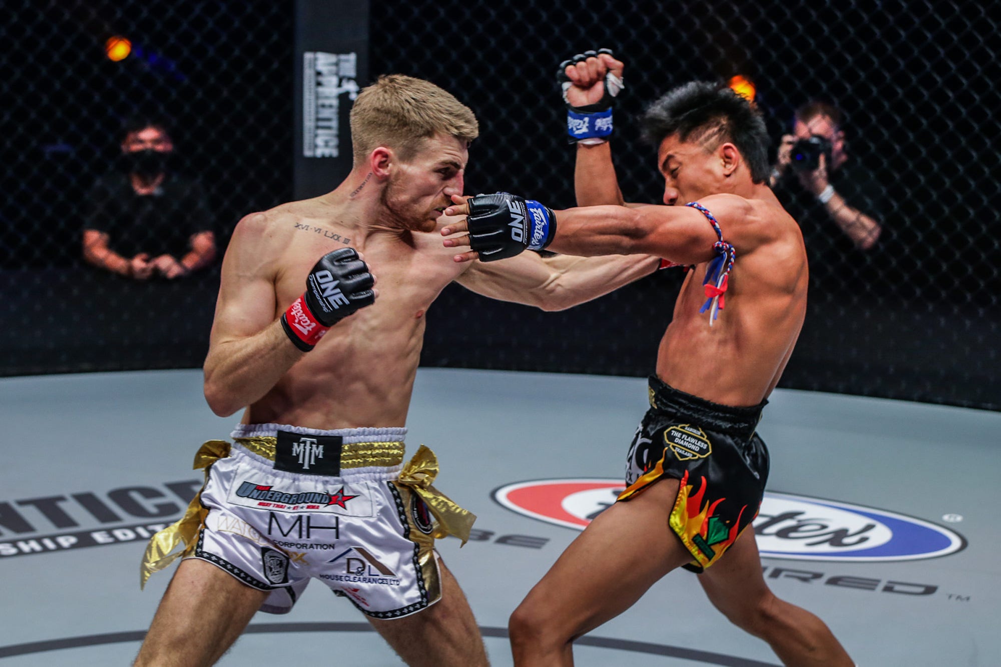Jonathan Haggerty once again proved his mastery of Muay Thai.