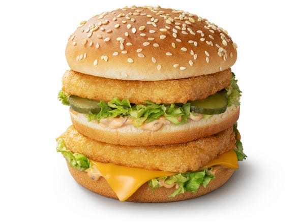 McDonald's removes the Chicken Big Mac from menus, that it's struggling to keep up with