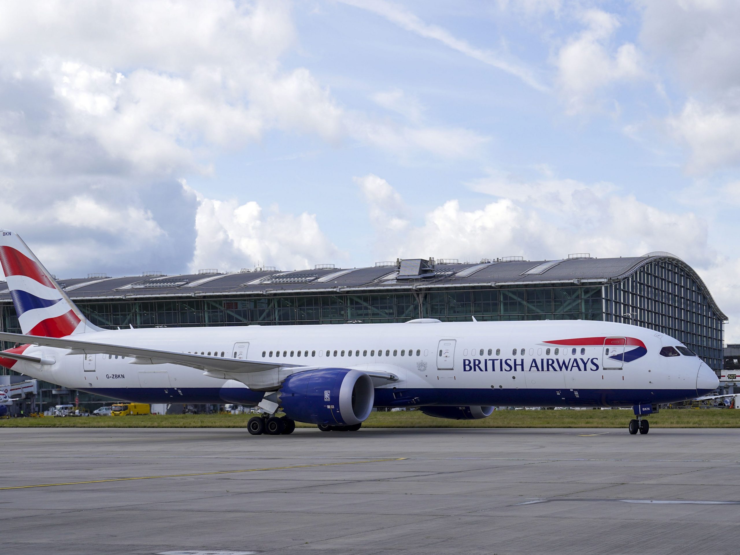 British Airways plane