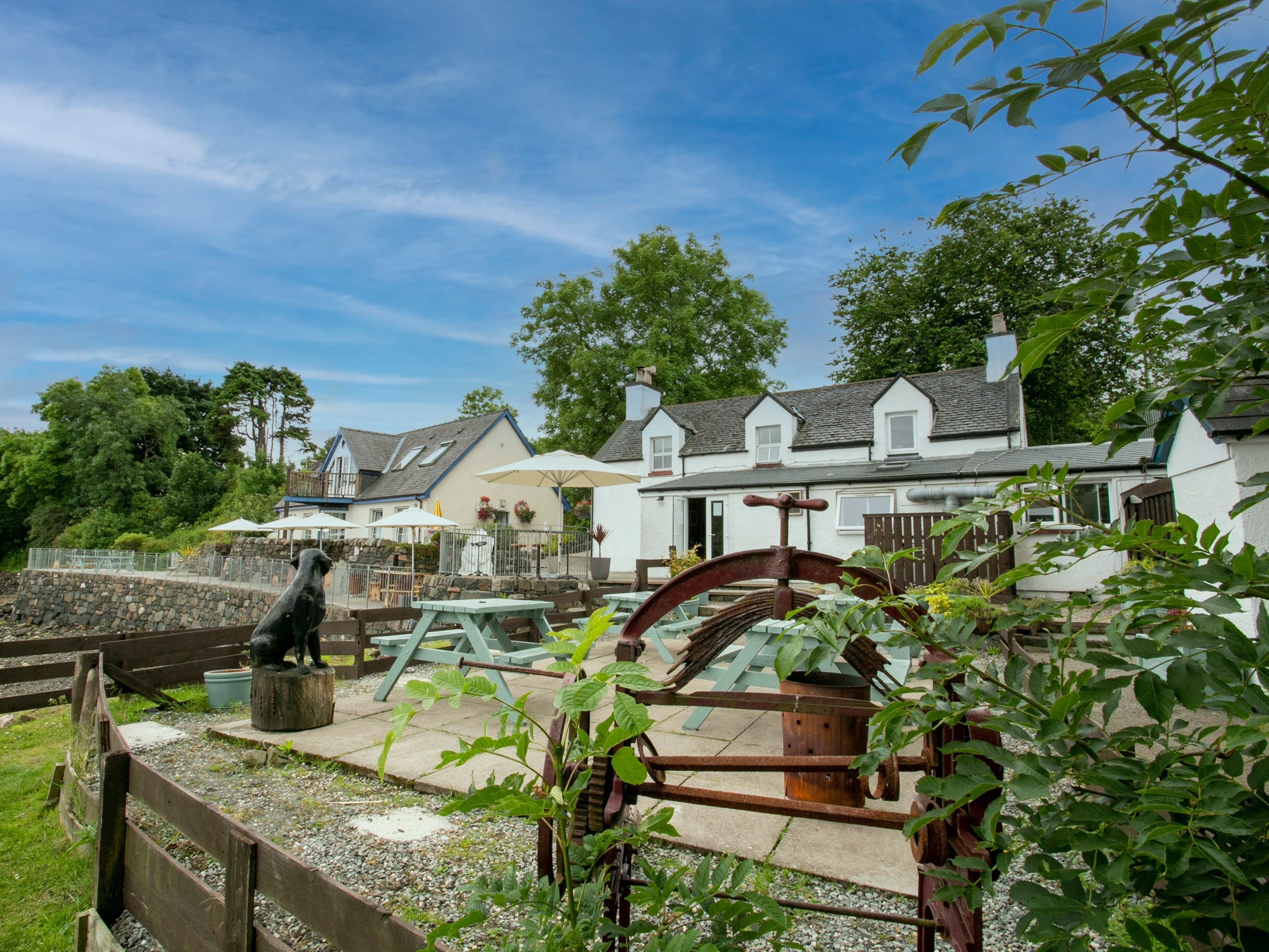 The mansion includes 12 bedrooms.