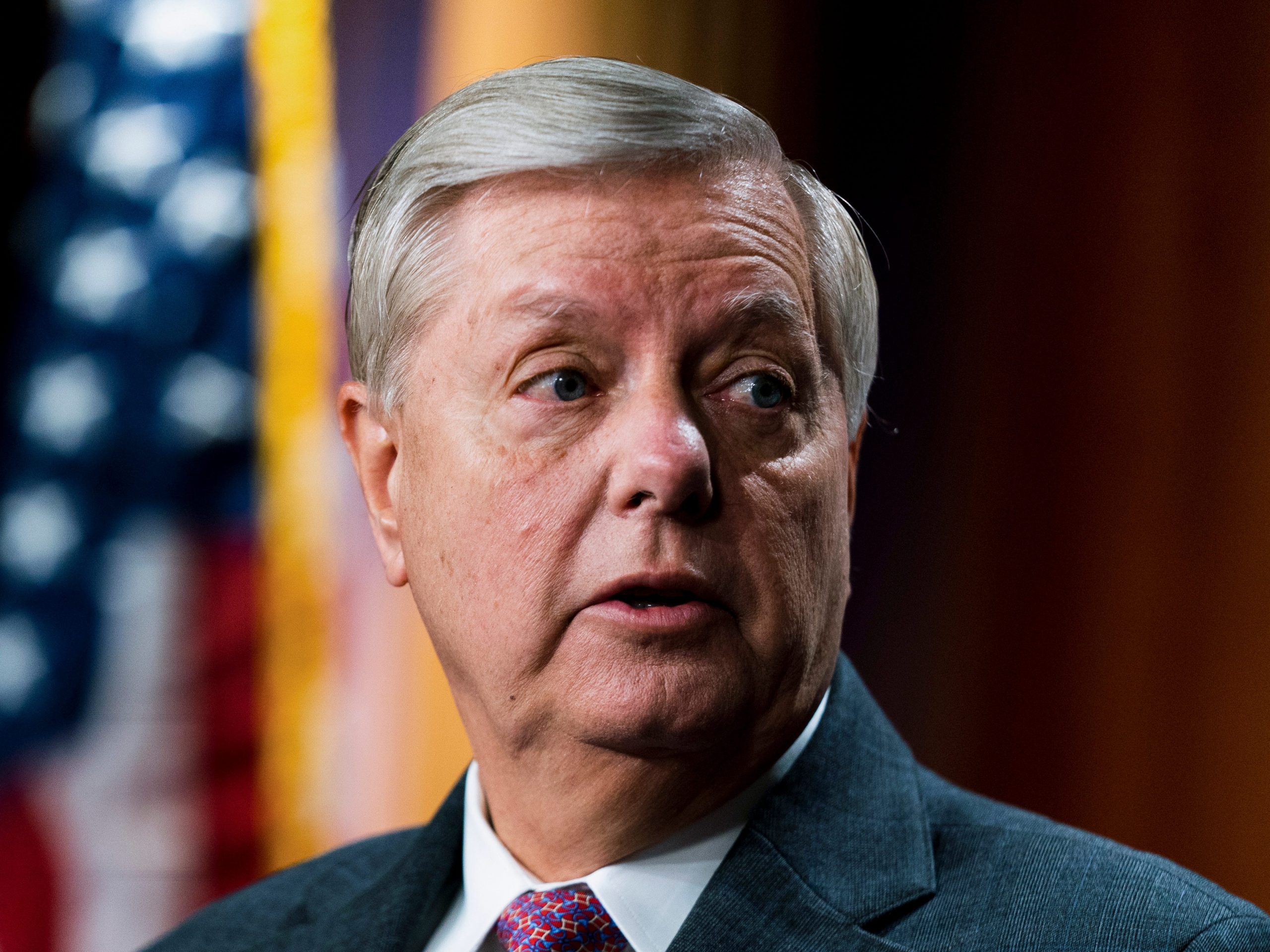 Lindsey Graham says Trump has a 'great chance' of being president again
